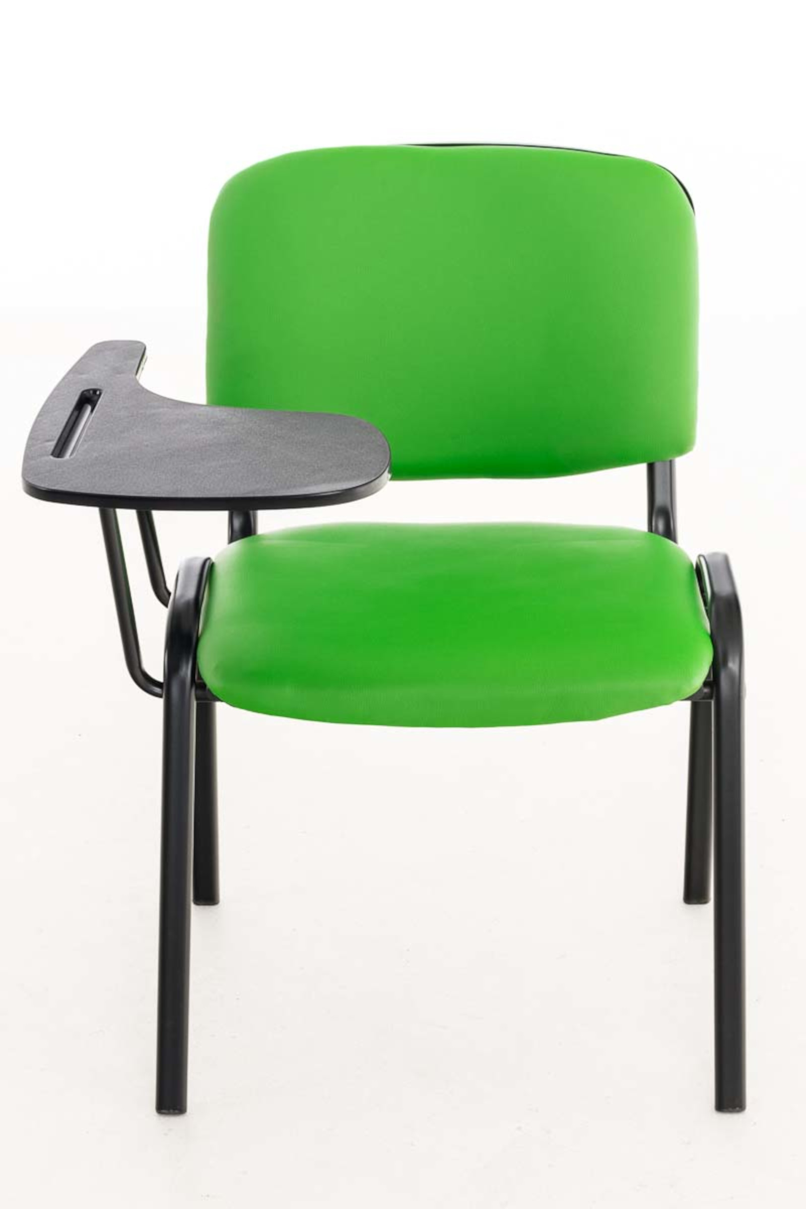 Lot de 4 Chaises Ken en similicuir avec tablette rabattable
