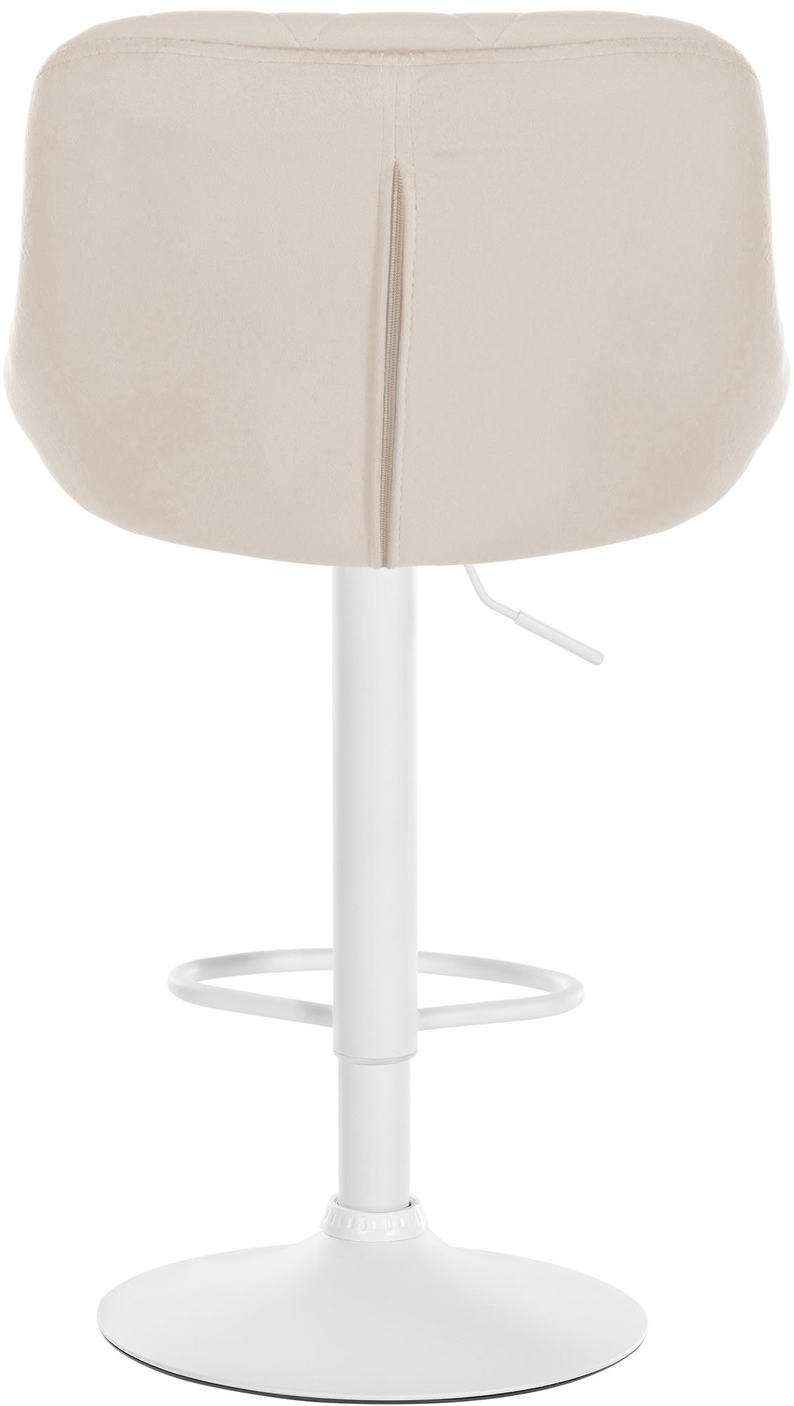 Lot de 2 tabourets de bar Lazio velours