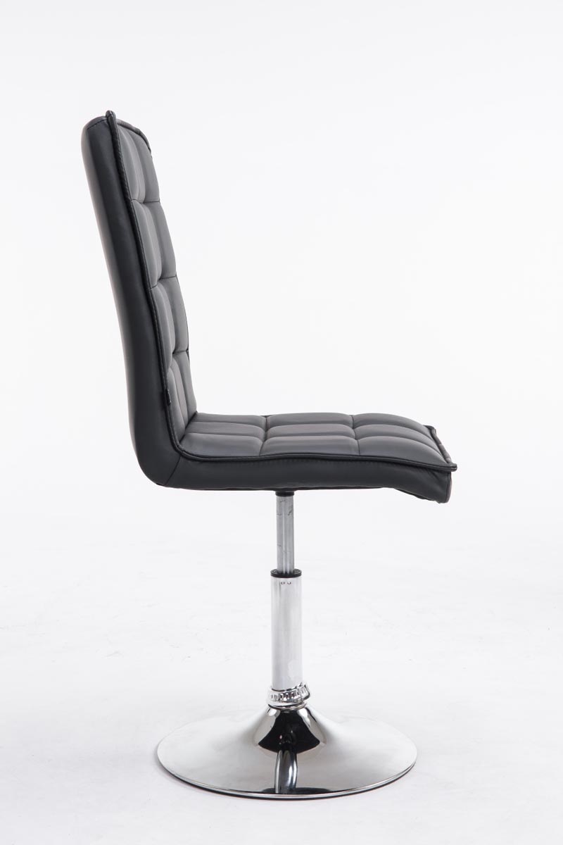 Chaise de salle à manger Peking V2 similicuir avec pied trompette
