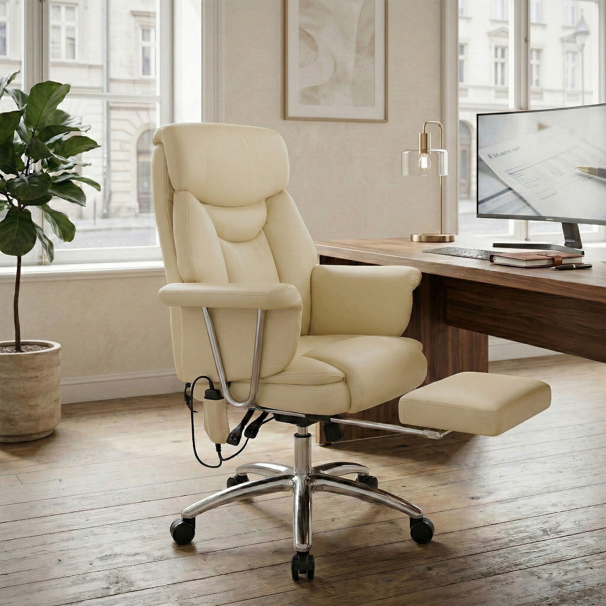 Chaise de bureau Dahra avec fonction massage