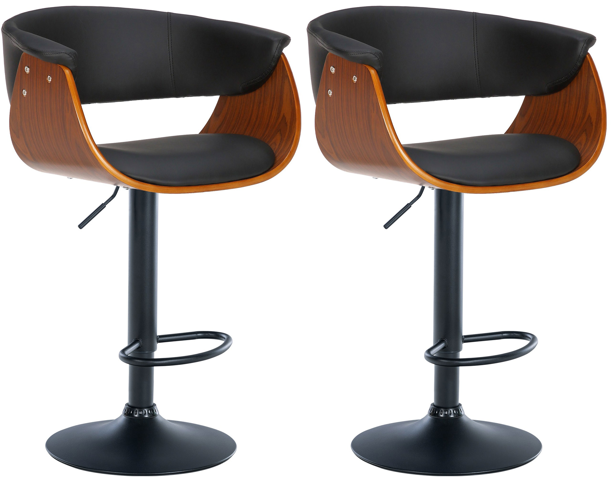 Lot de 2 tabourets de bar Vestal