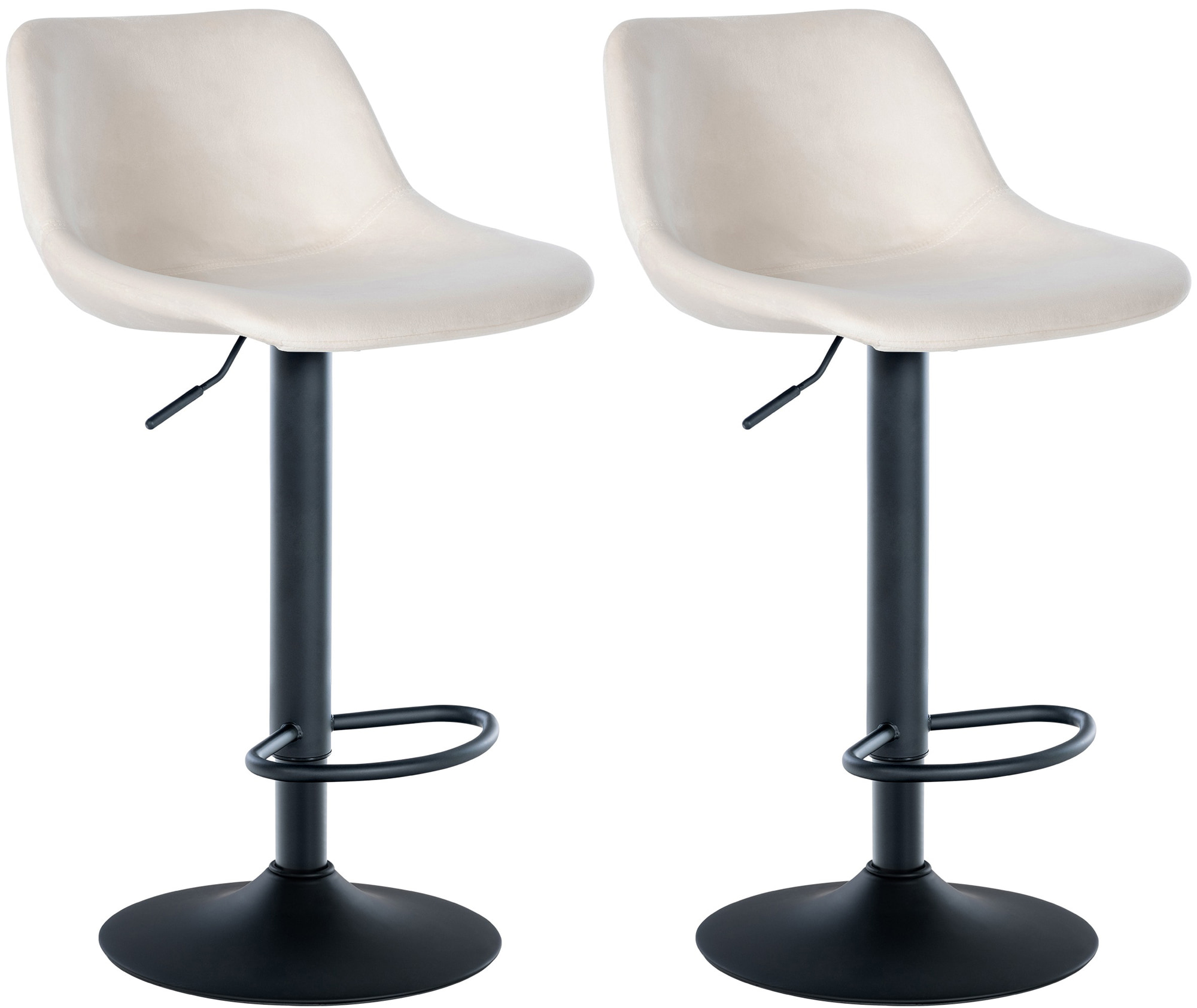 Lot de 2 tabourets de bar Loft