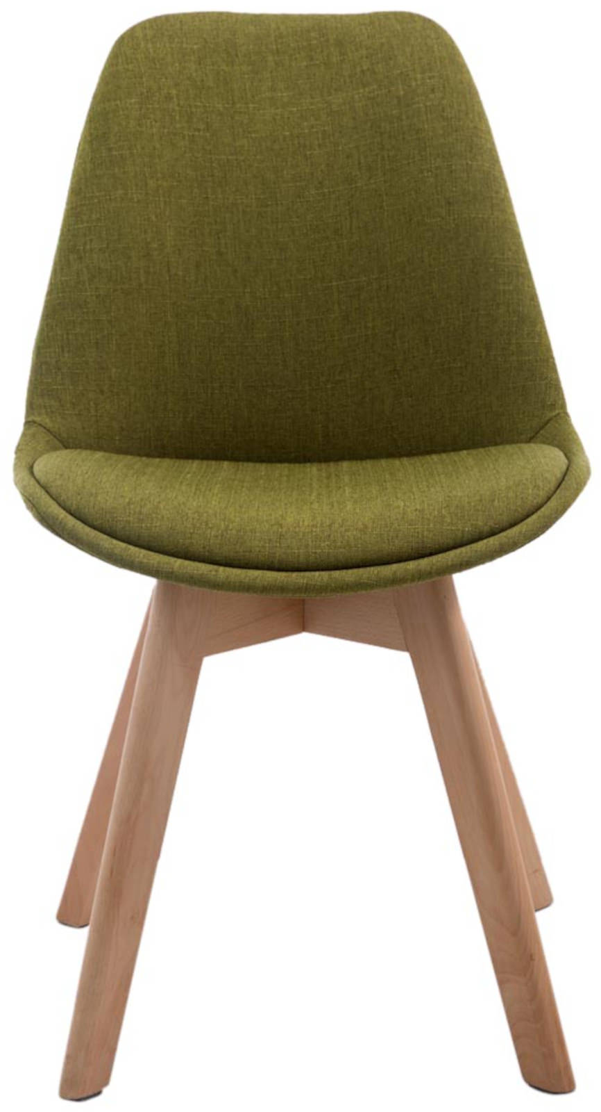 Lot de 4 chaises de salle à manger Borneo V2 en Tissu