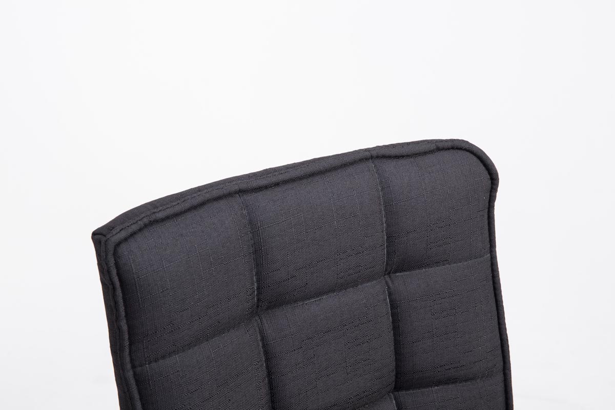 Chaise de salle à manger Peking V2 tissu avec pied trompette