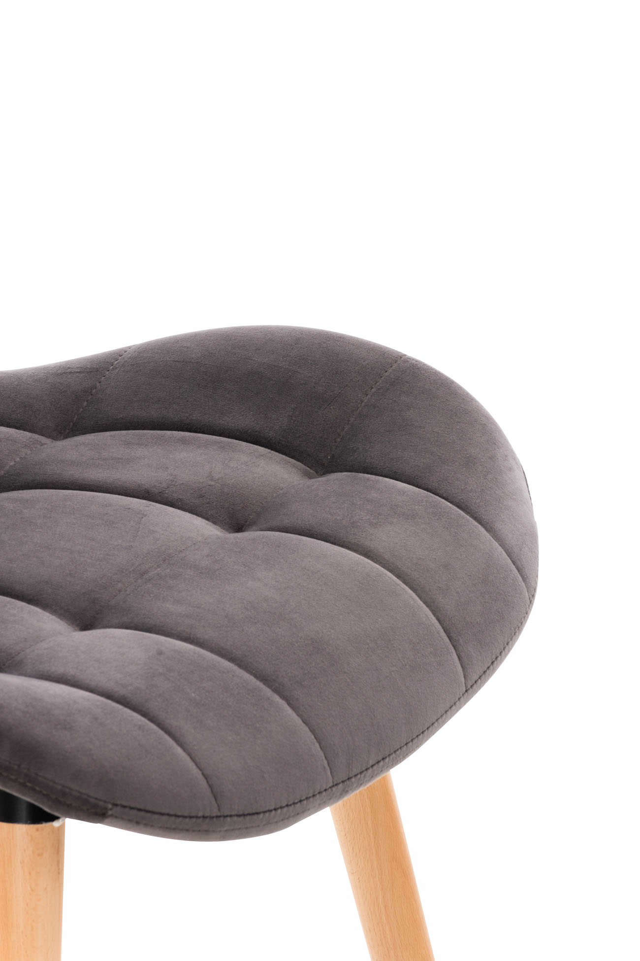 Chaise de table à manger Elda Velours