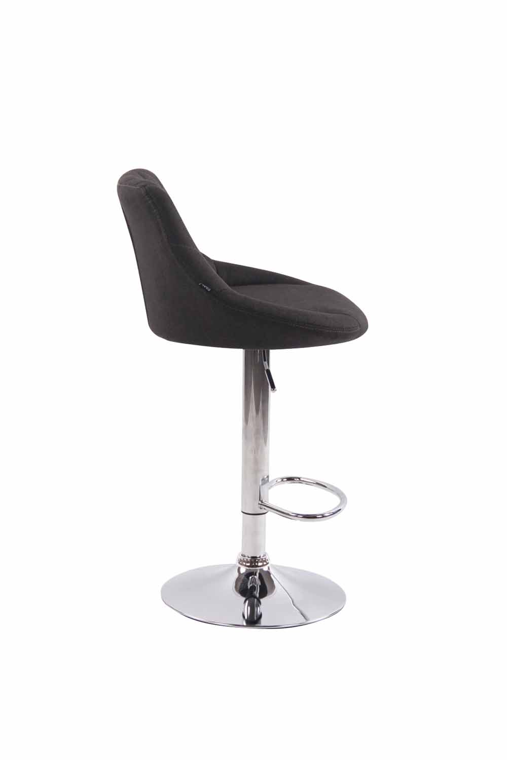 Lot de 2 tabourets de bar Lazio tissu