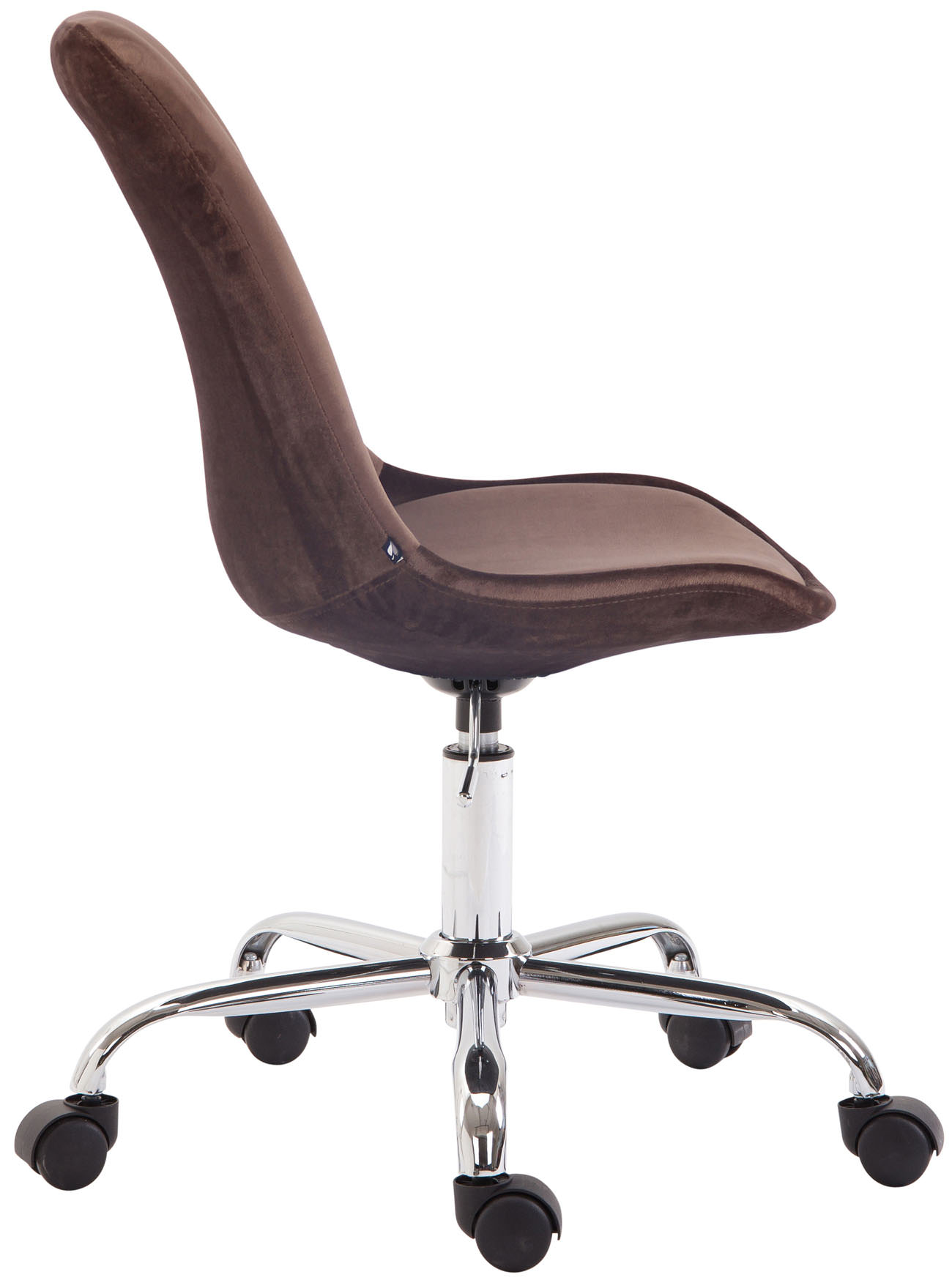 Chaise de bureau Toulouse en velours