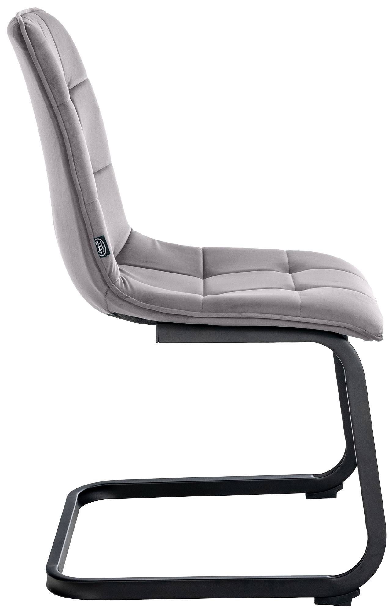 Lot de 2 chaises de salle à manger Vermont velours