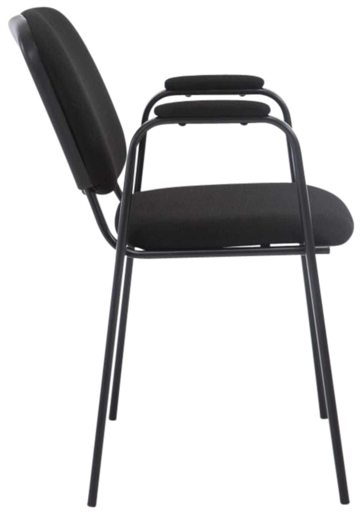 Lot de 4 Chaises Empilables Ken Pro en Tissu