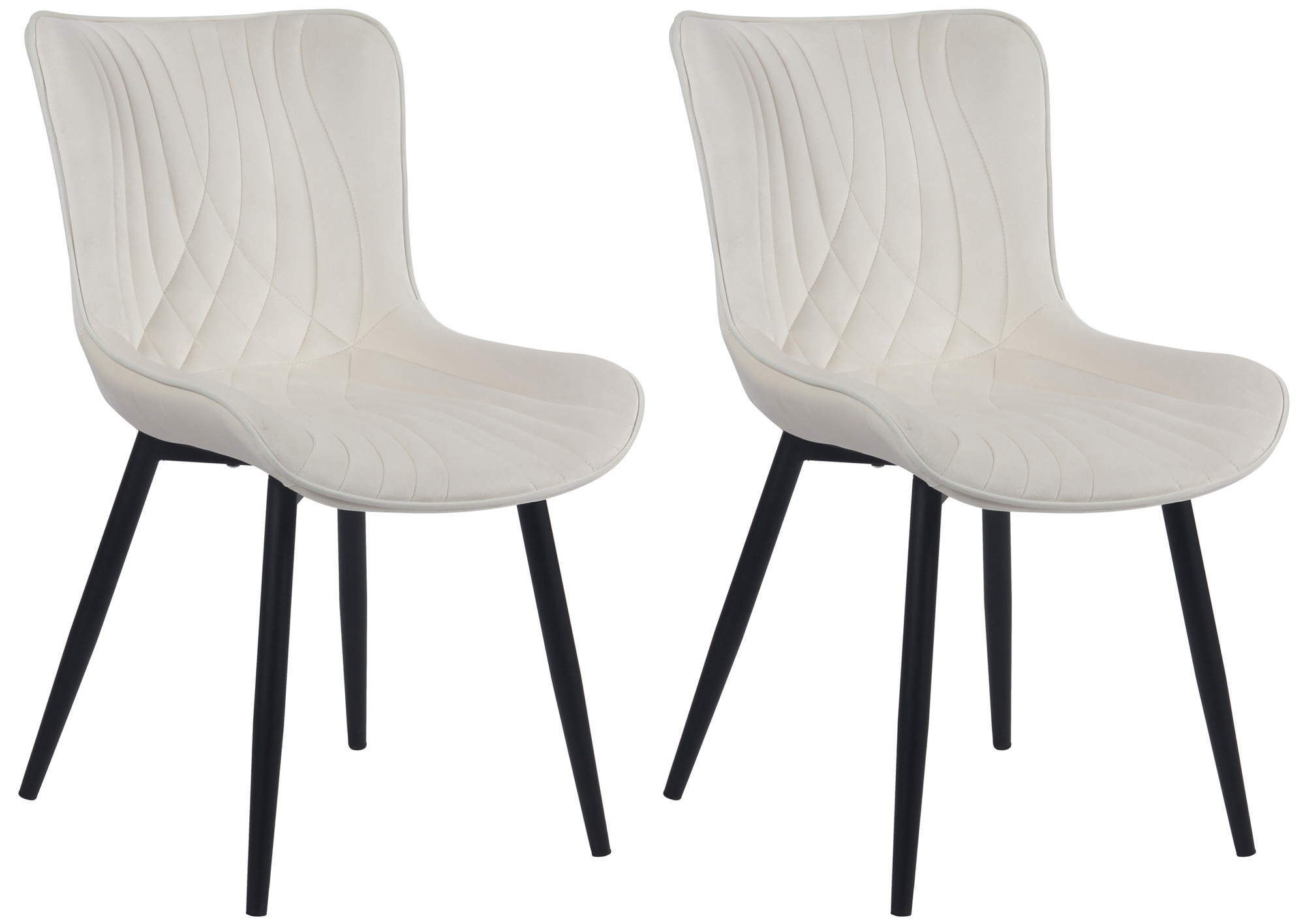 Lot de 2 chaises Brady