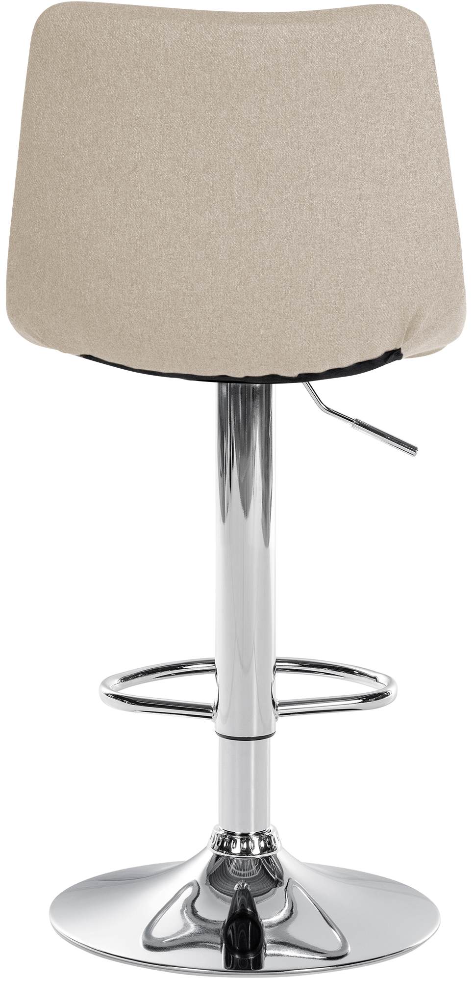 Lot de 2 tabourets de bar Jerry tissu