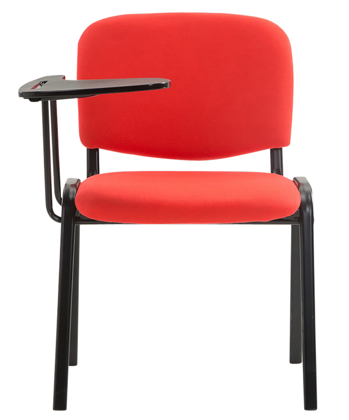 Lot de 4 Chaises Ken en tissu avec tablette rabattable