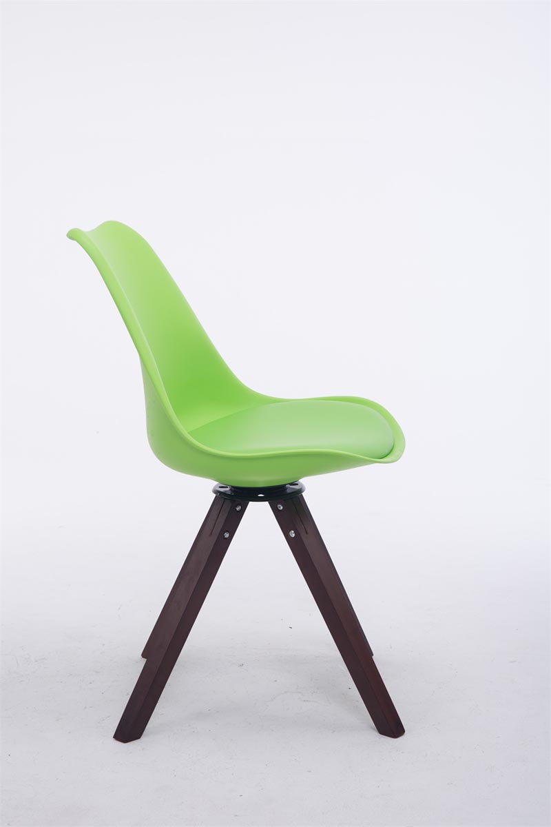 Chaise de salle à manger Troyes Pivotante Piétement en Forme Carrée