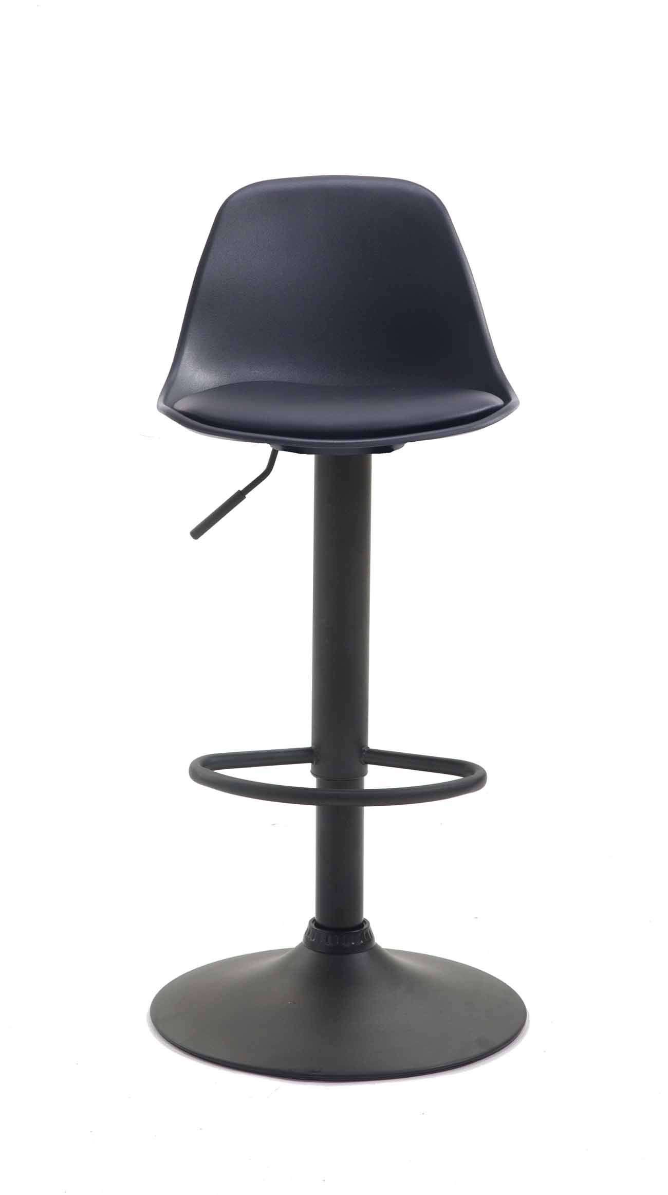 Tabouret de bar Kiel Similicuir et coque en plastique