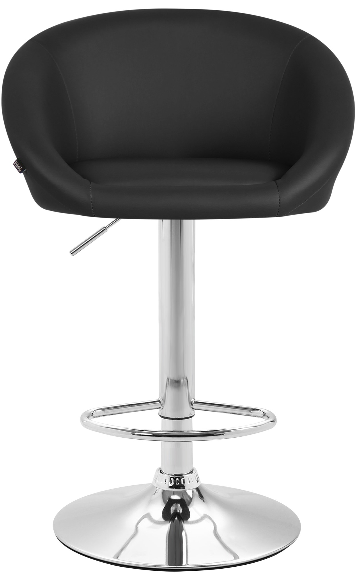 Tabouret de bar Miami V2 similicuir avec pied en métal