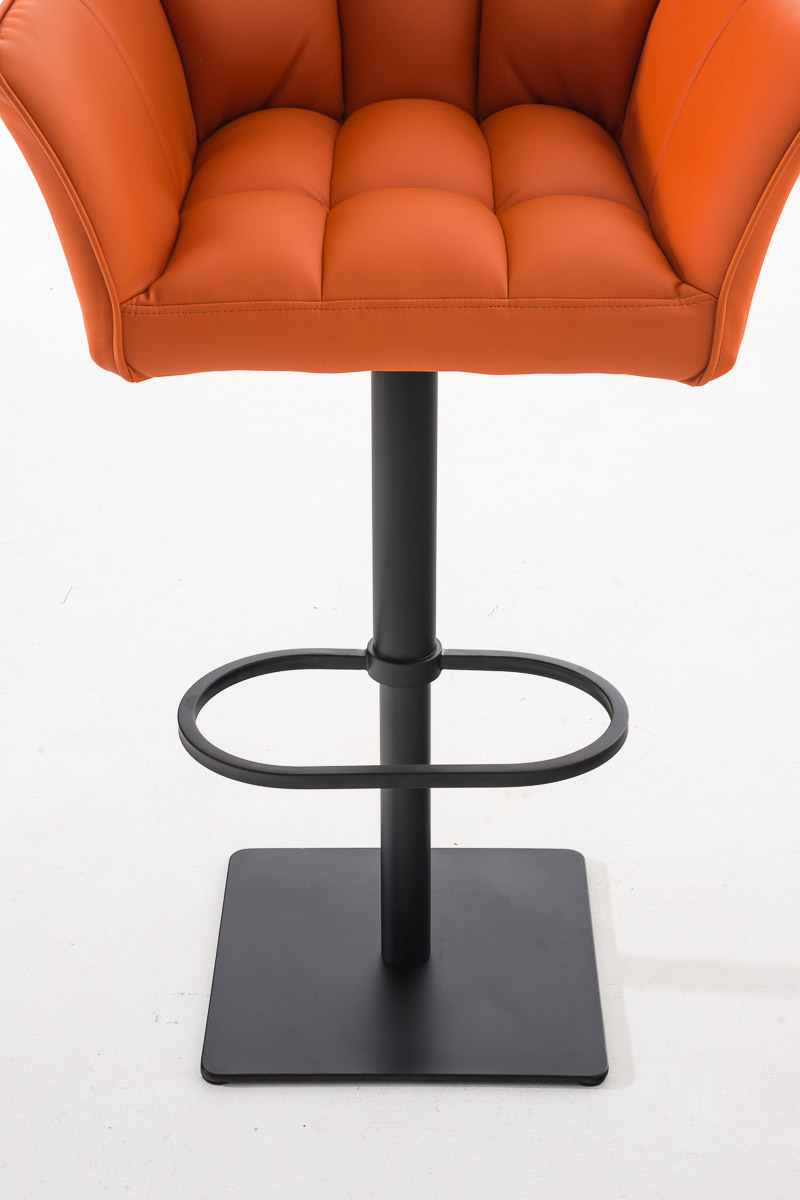 Tabouret de bar Damaso avec revetement en similicuir