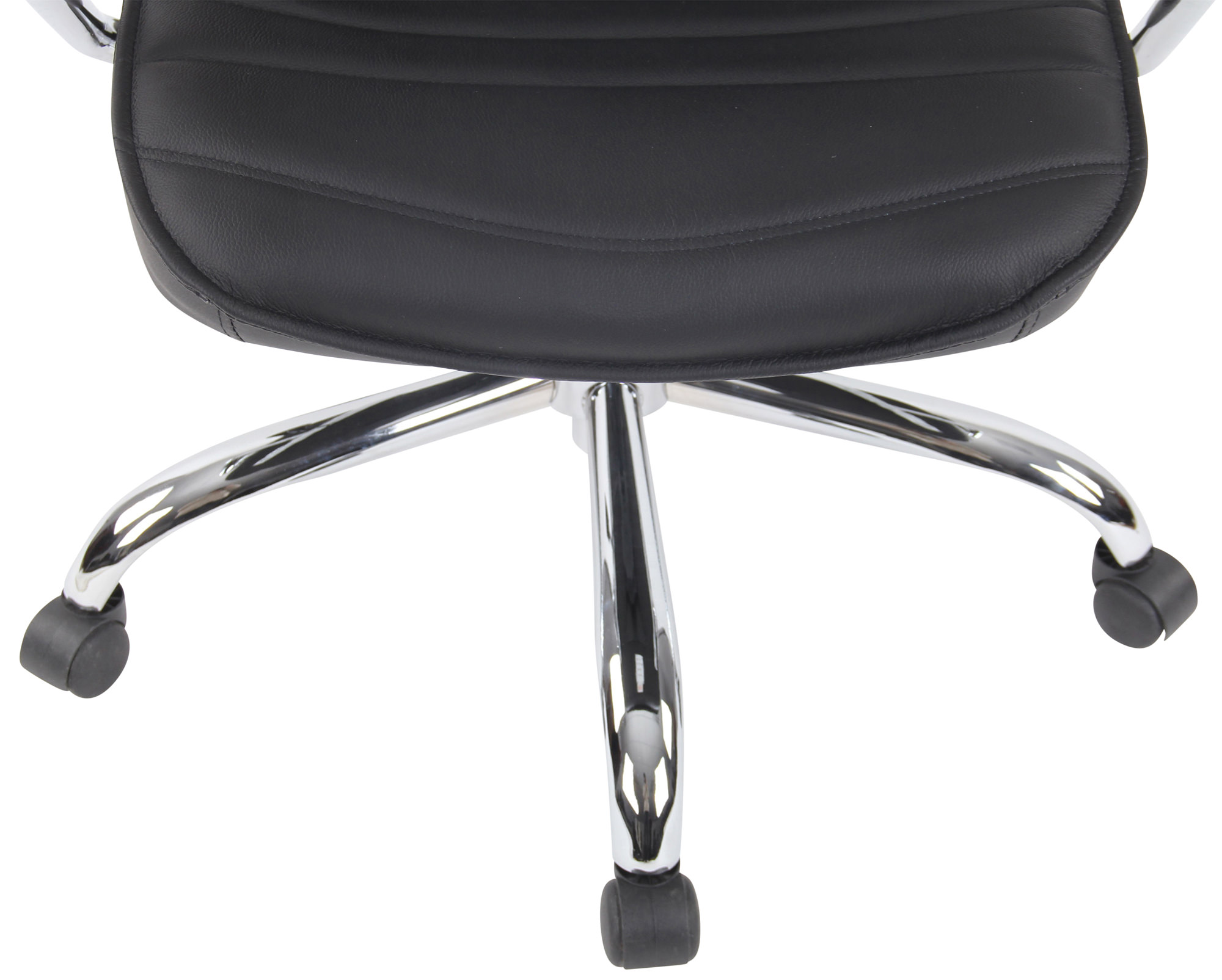 Fauteuil de bureau  Rako en véritable cuir ajustable et pivotant