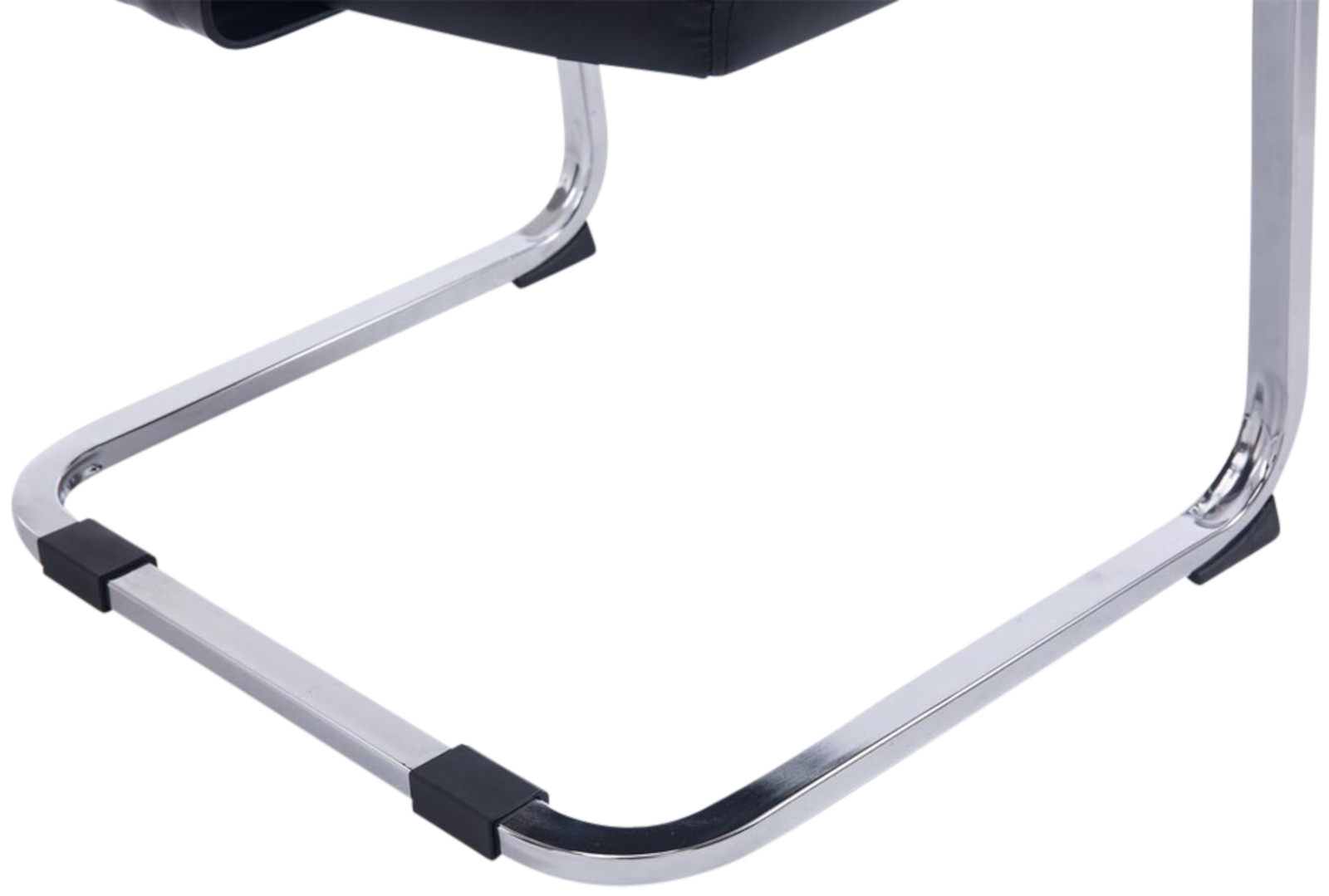 Lot de 2 Chaises Cantilever XXL Anubis en Similicuir avec accoudoirs