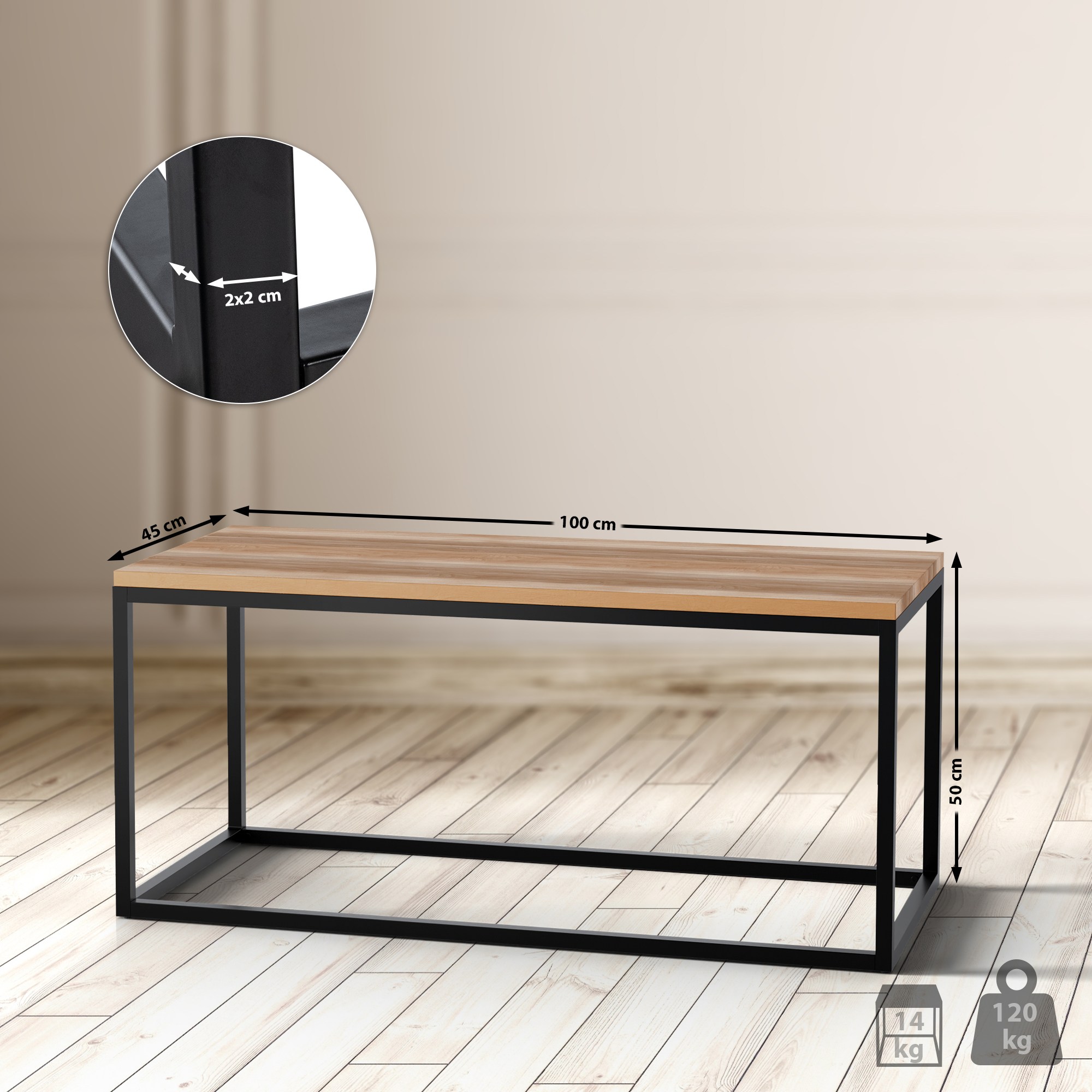 Table basse Manteo