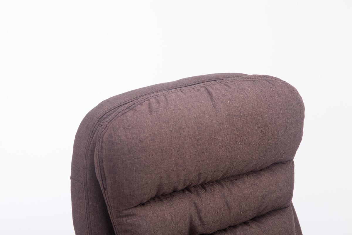 Fauteuil de bureau XXL Vancouver Tissu