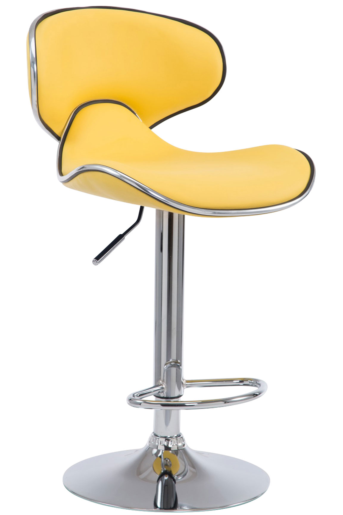 Tabouret de bar Las Vegas V2 similicuir avec pied en métal