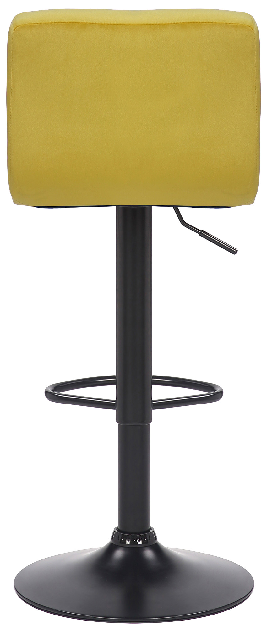 Lot de 2 Tabourets de bar Feni en velours