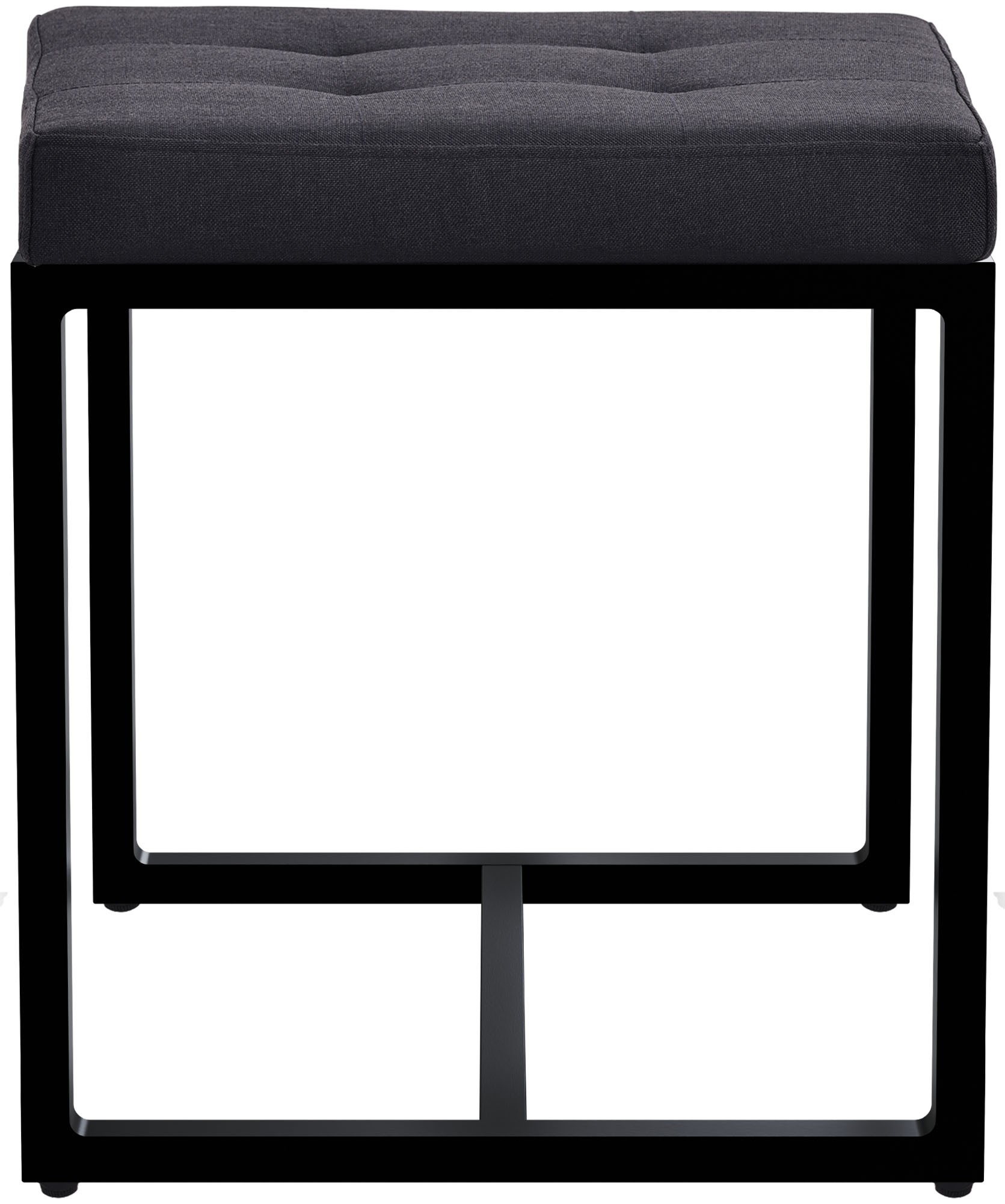 Pouf Barci avec structure noire