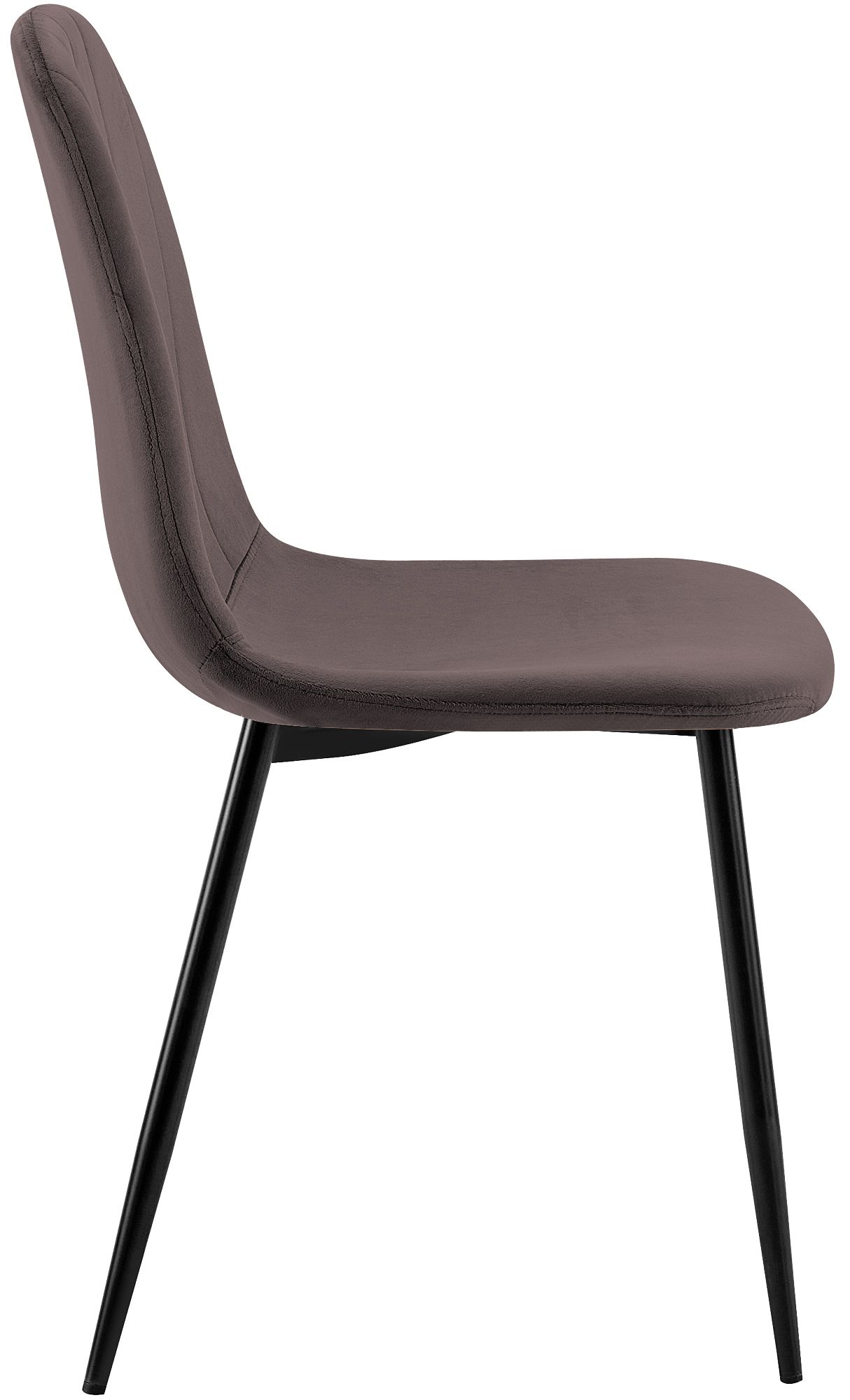 Chaise de salle a manger Baxter en velours