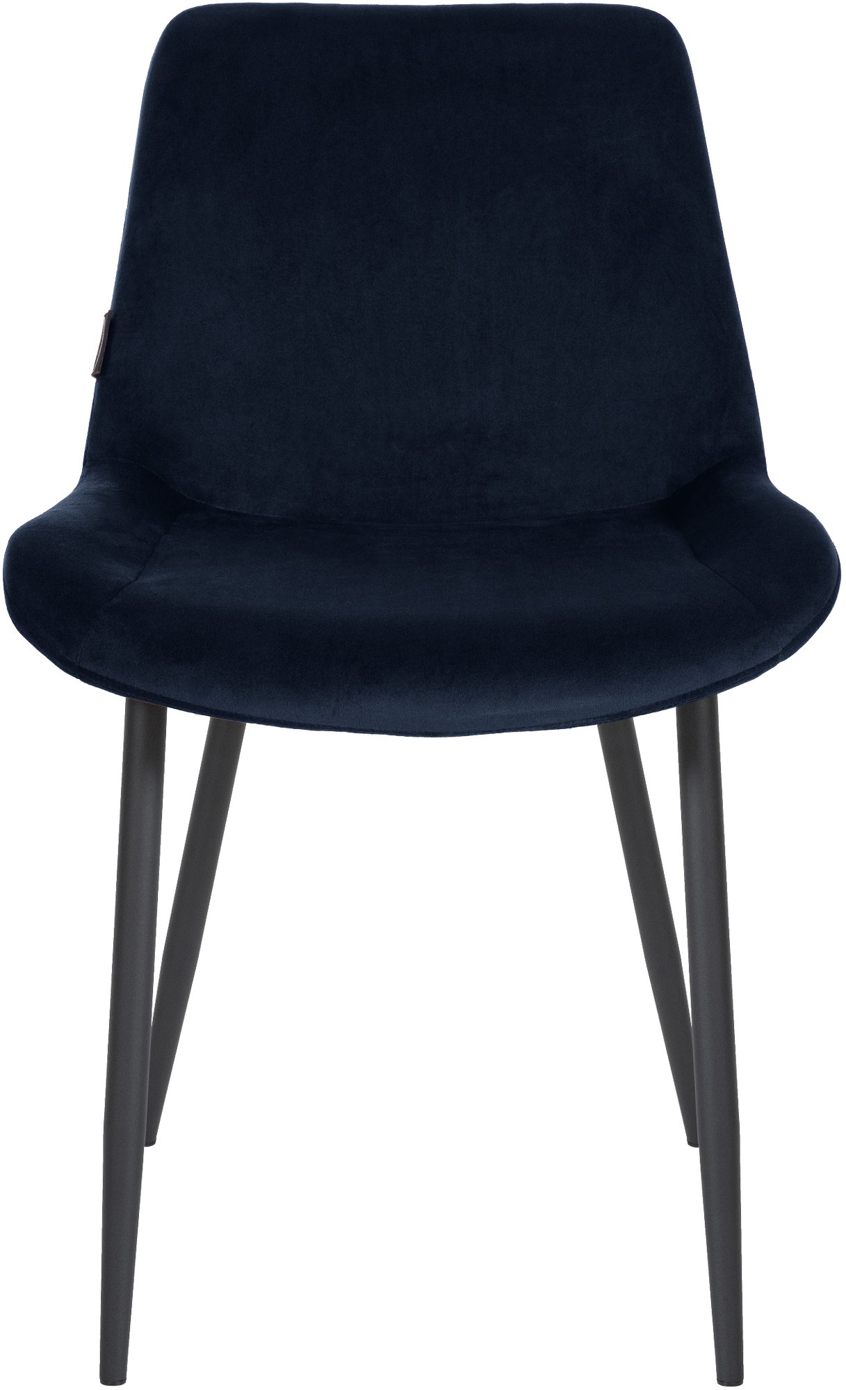 Lot de 2 Chaises de salle a manger Victoria en velours