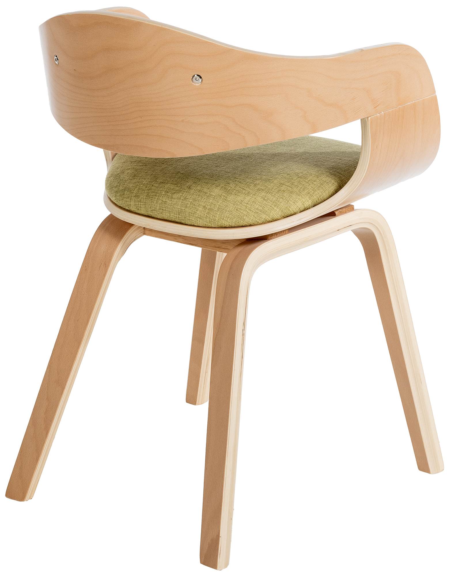 Chaise retro Kingston en tissu