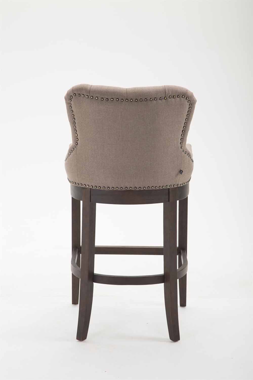 Lot de 2 Tabourets de Bar Lakewood en Tissu