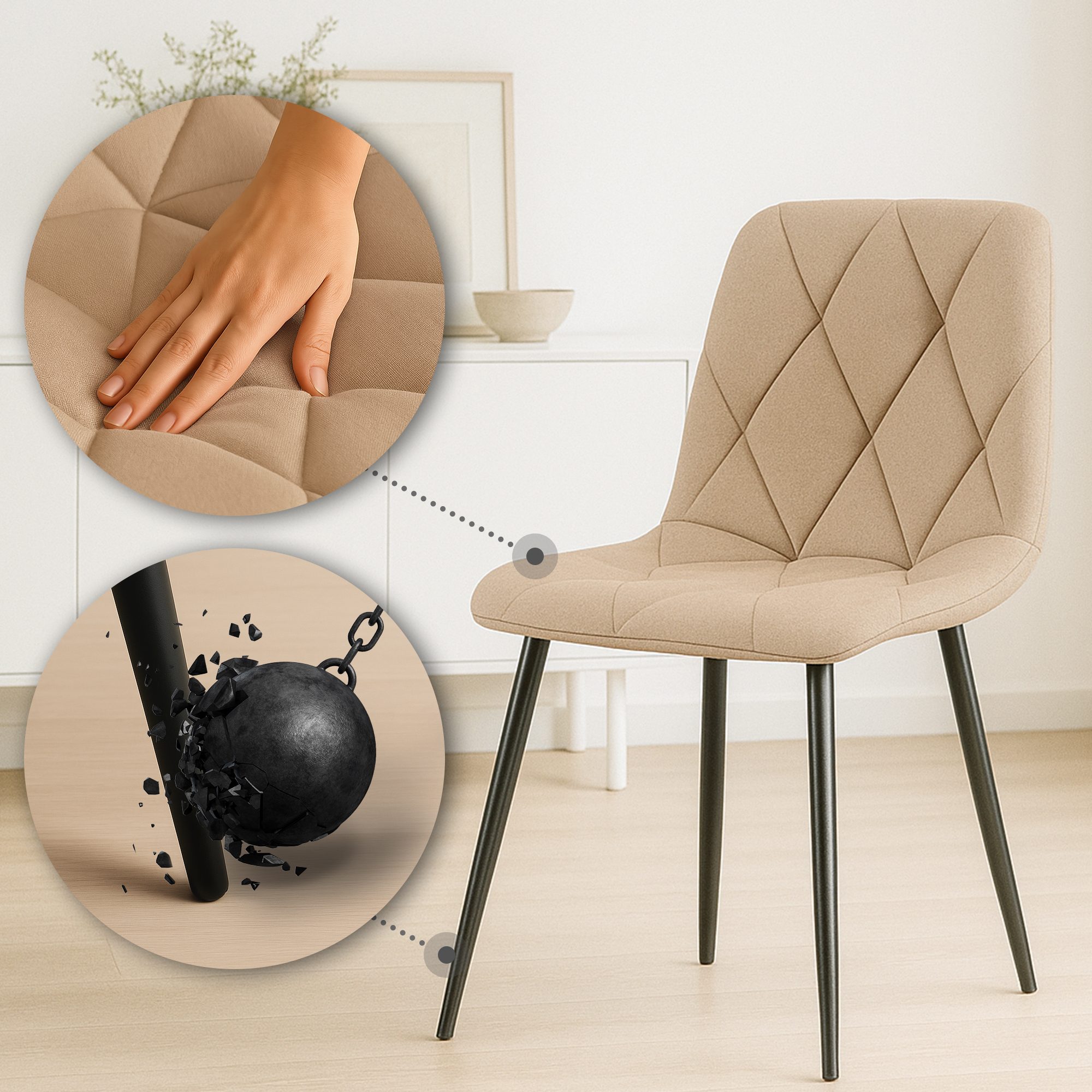 Chaise de salle à manger Clairton