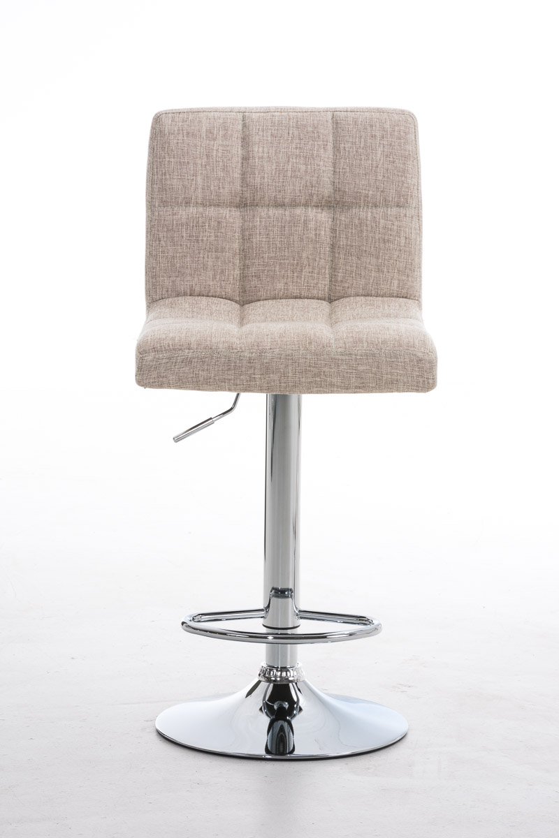 Tabouret de bar Peru revêtement tissu