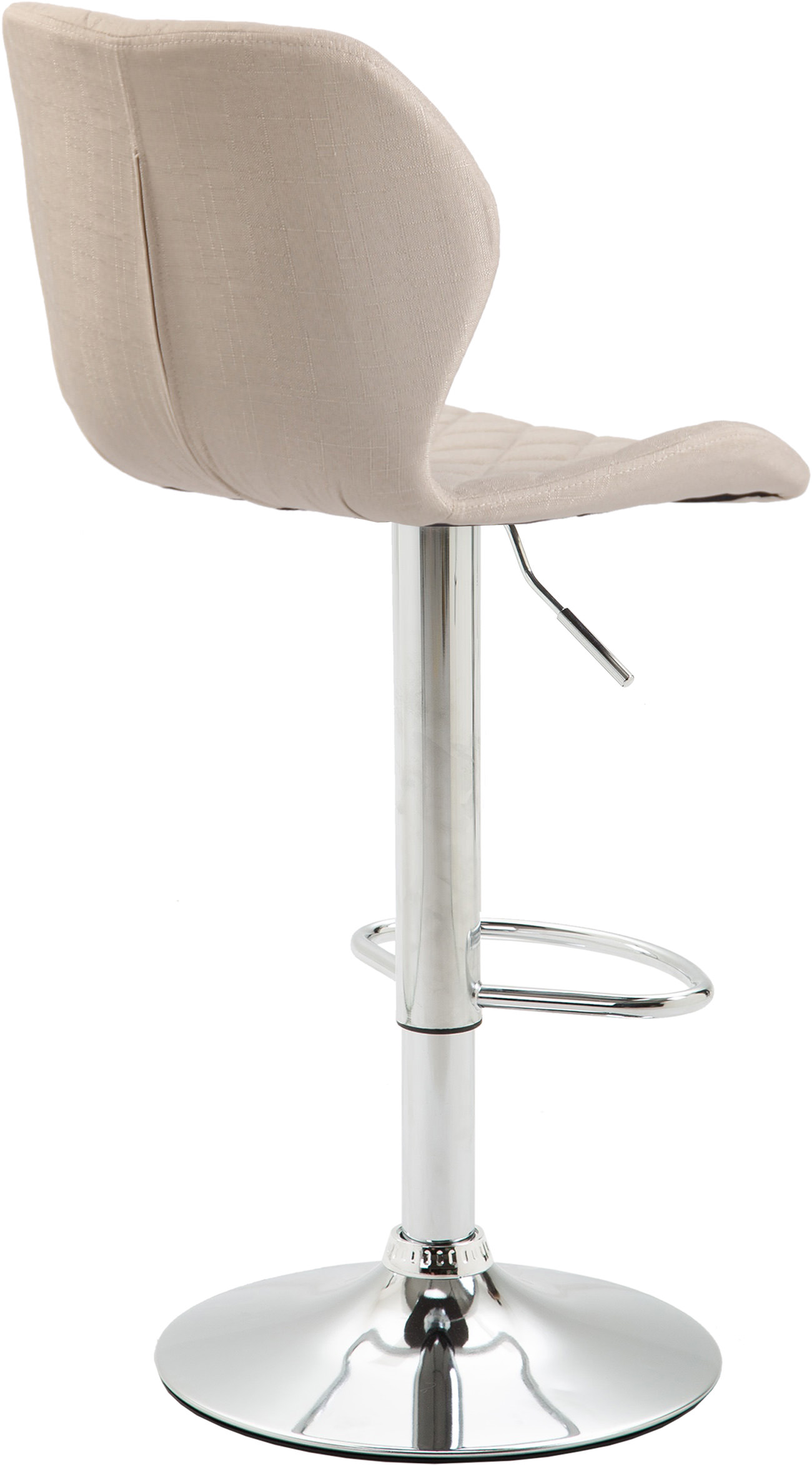 Lot de 2 tabourets de bar Cork en tissu