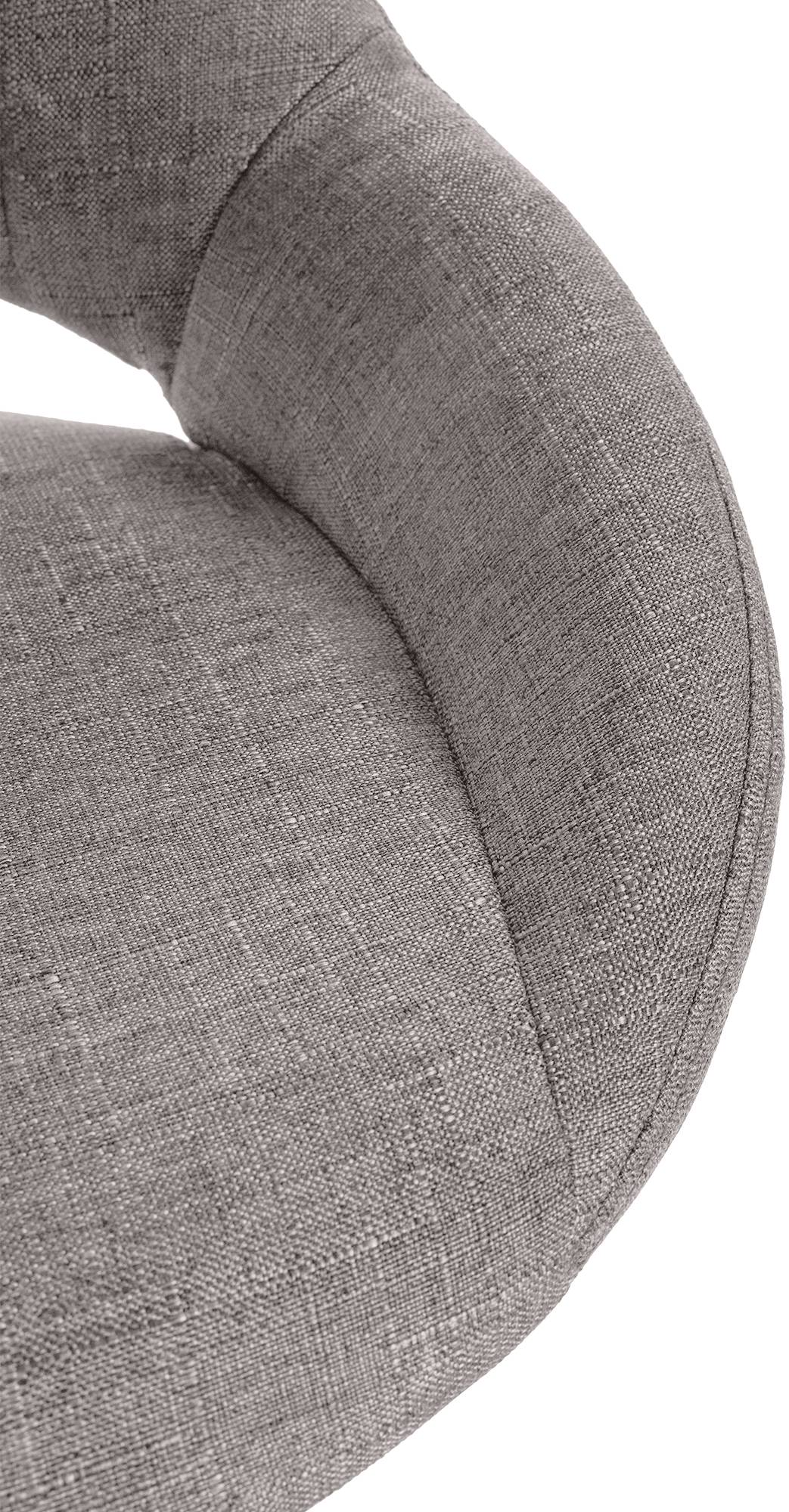 Lot de 2 tabourets de bar Milet en tissu
