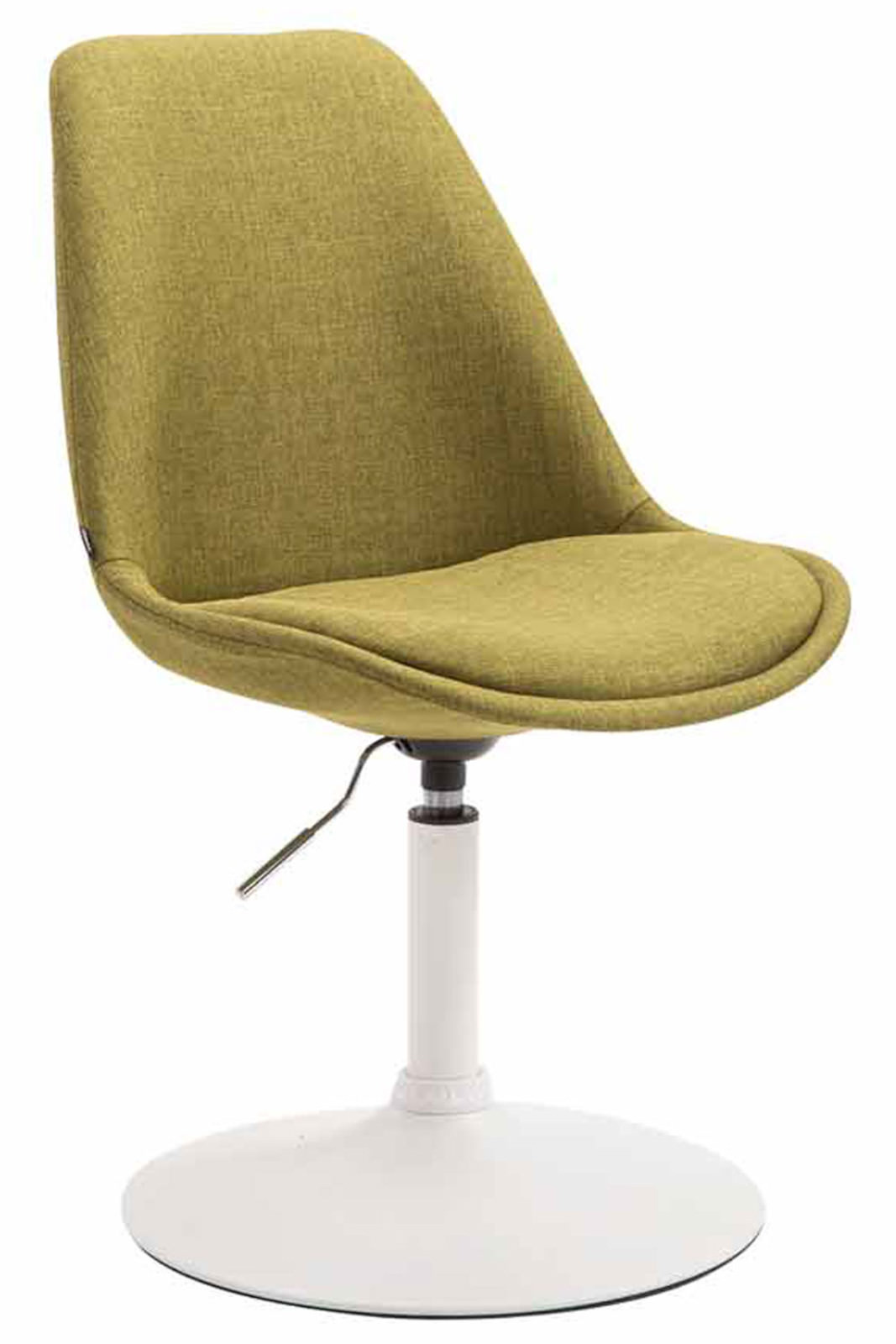 Lot de 4 Chaises de salle à manger Maverick tissu avec pied trompette