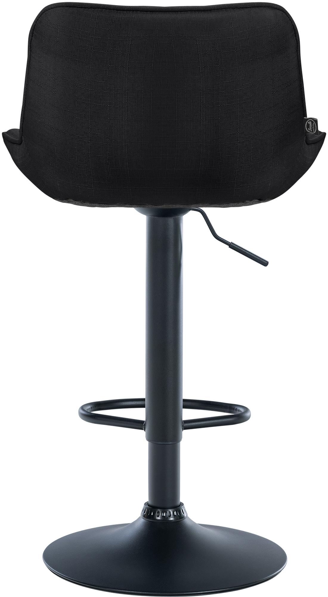 Lot de 2 tabourets de bar Vonore tissu