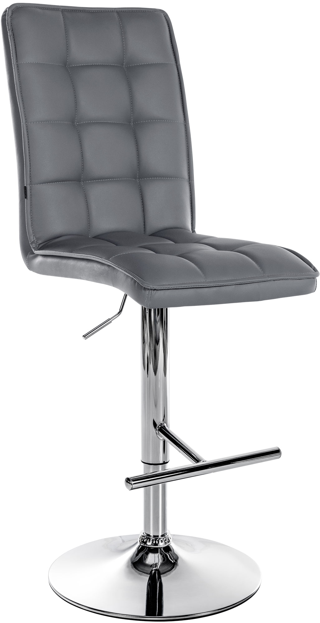 Tabouret de bar Peking en Similicuir réglable et pivotant