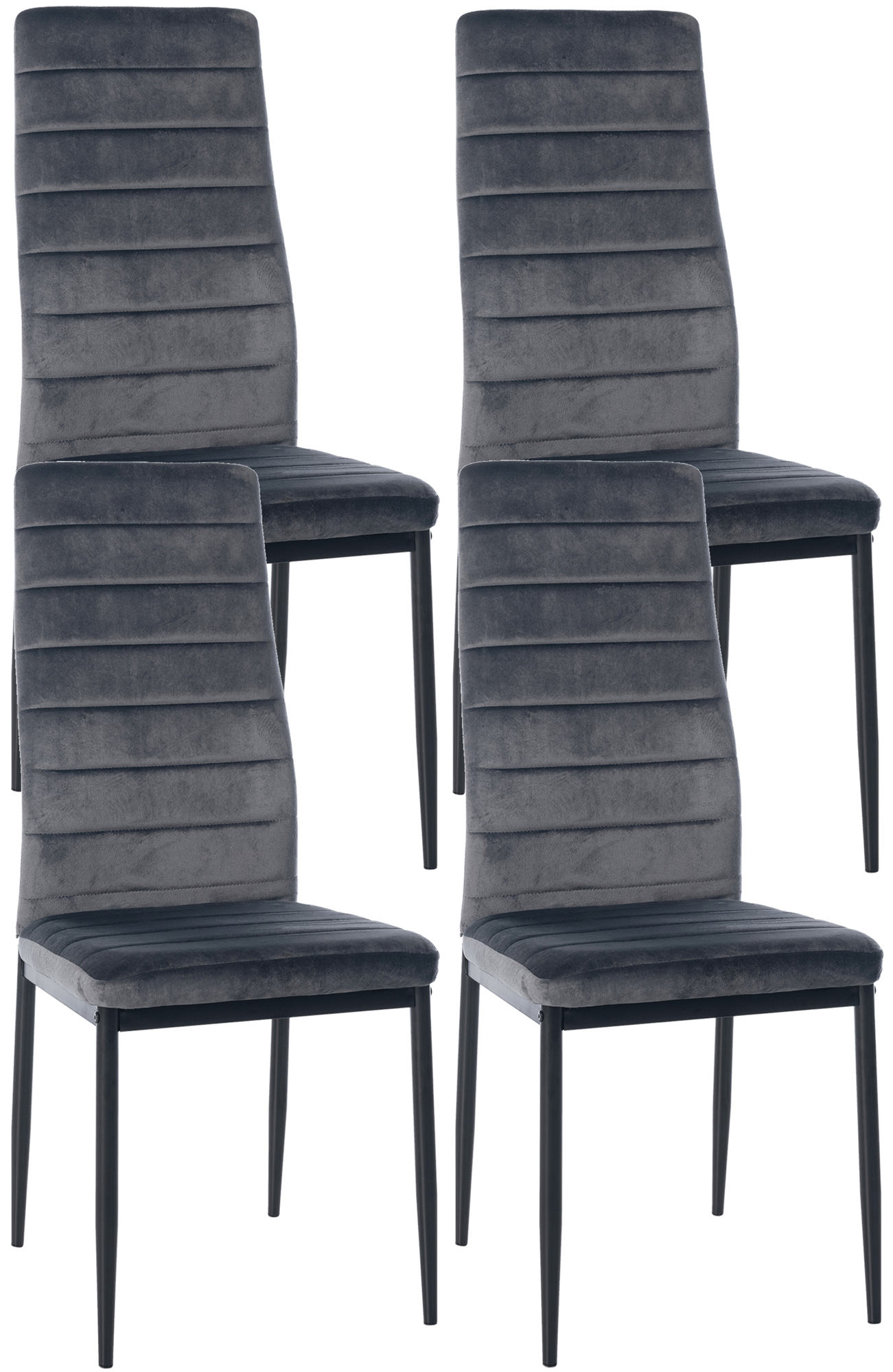 Lot de 4 chaises de salle à manger Mayfair