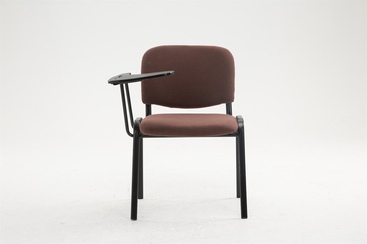 Chaise Ken en tissu avec tablette rabattable