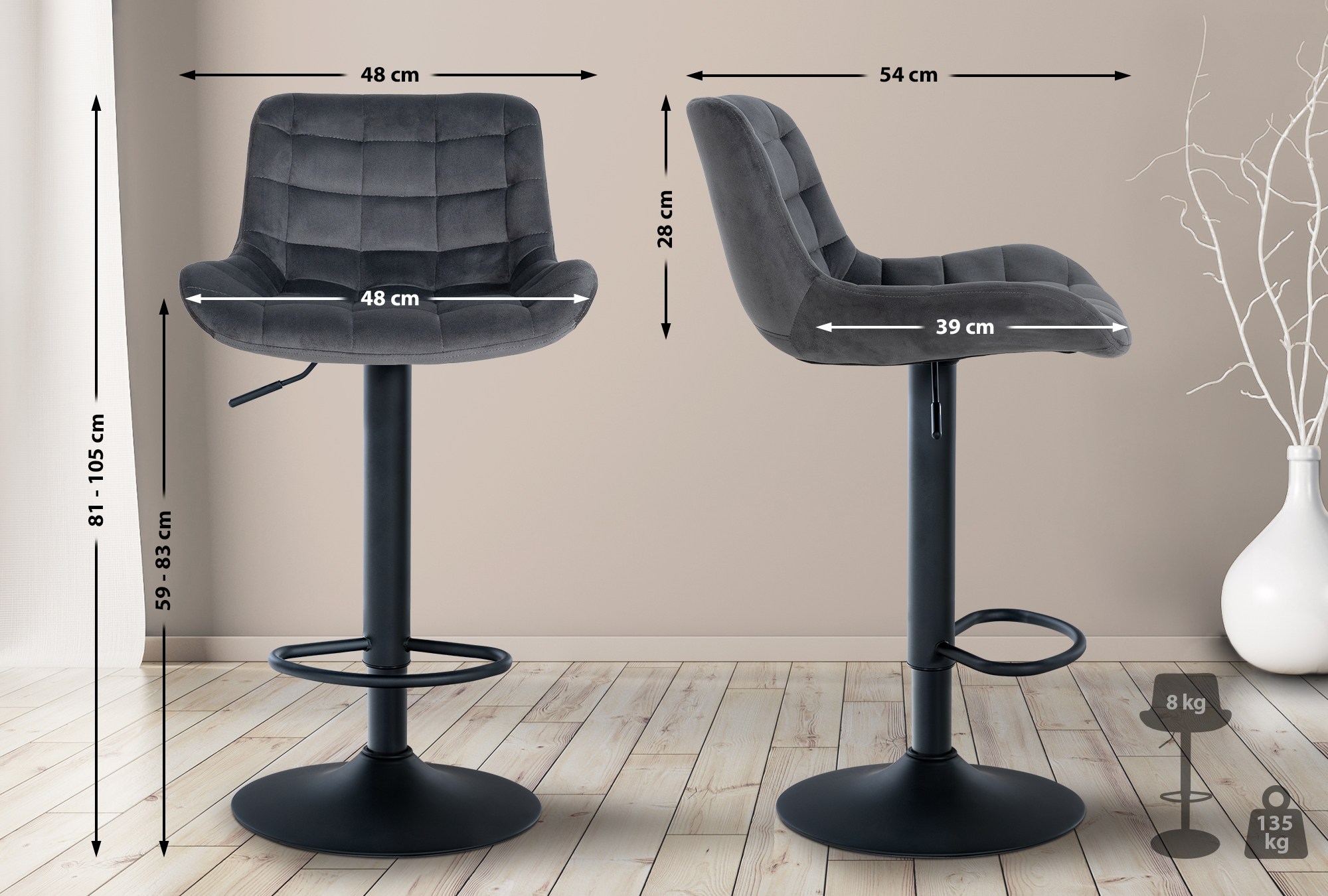 Tabouret de bar Tover