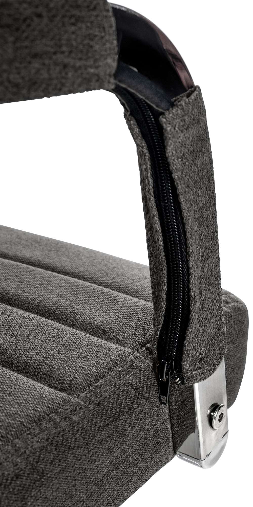 Chaise de bureau Amadora avec hauteur réglable et Pied en métal