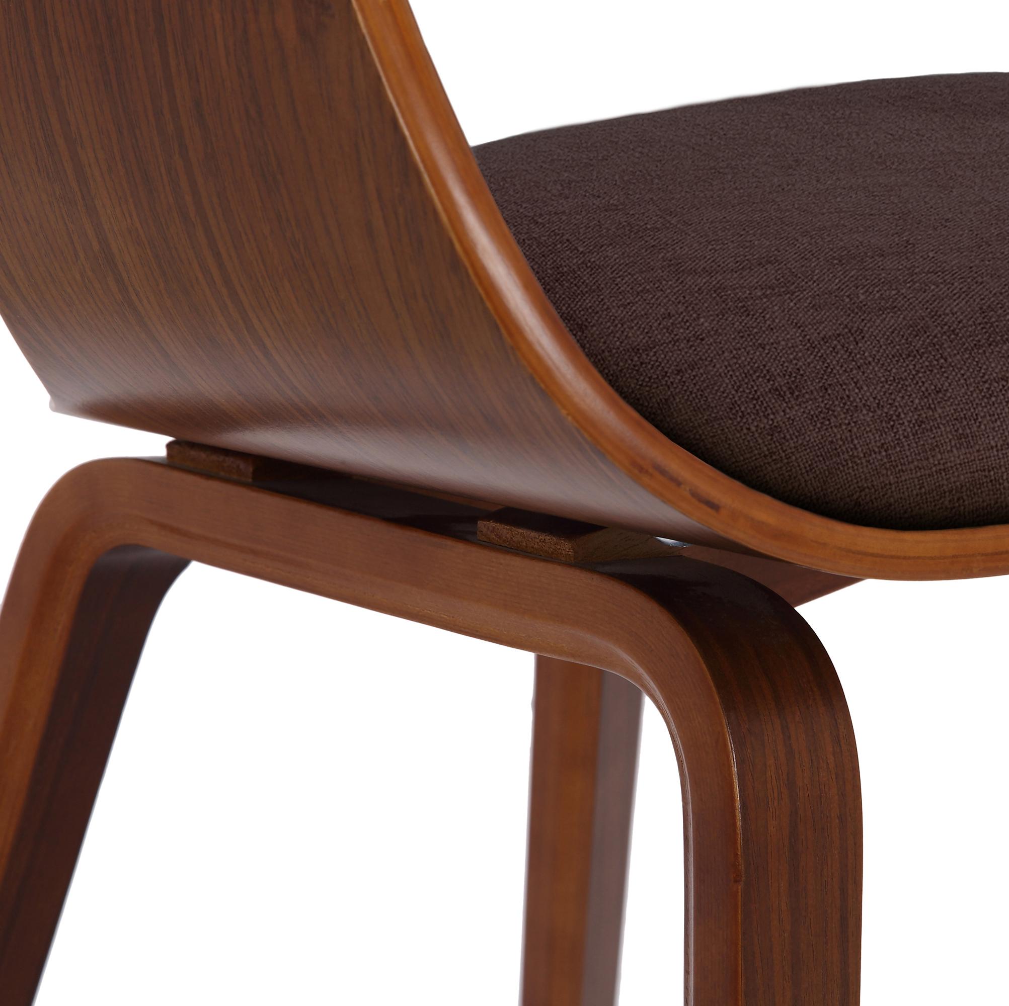 Lot de 2 chaises de salle à manger Kingston en Tissu