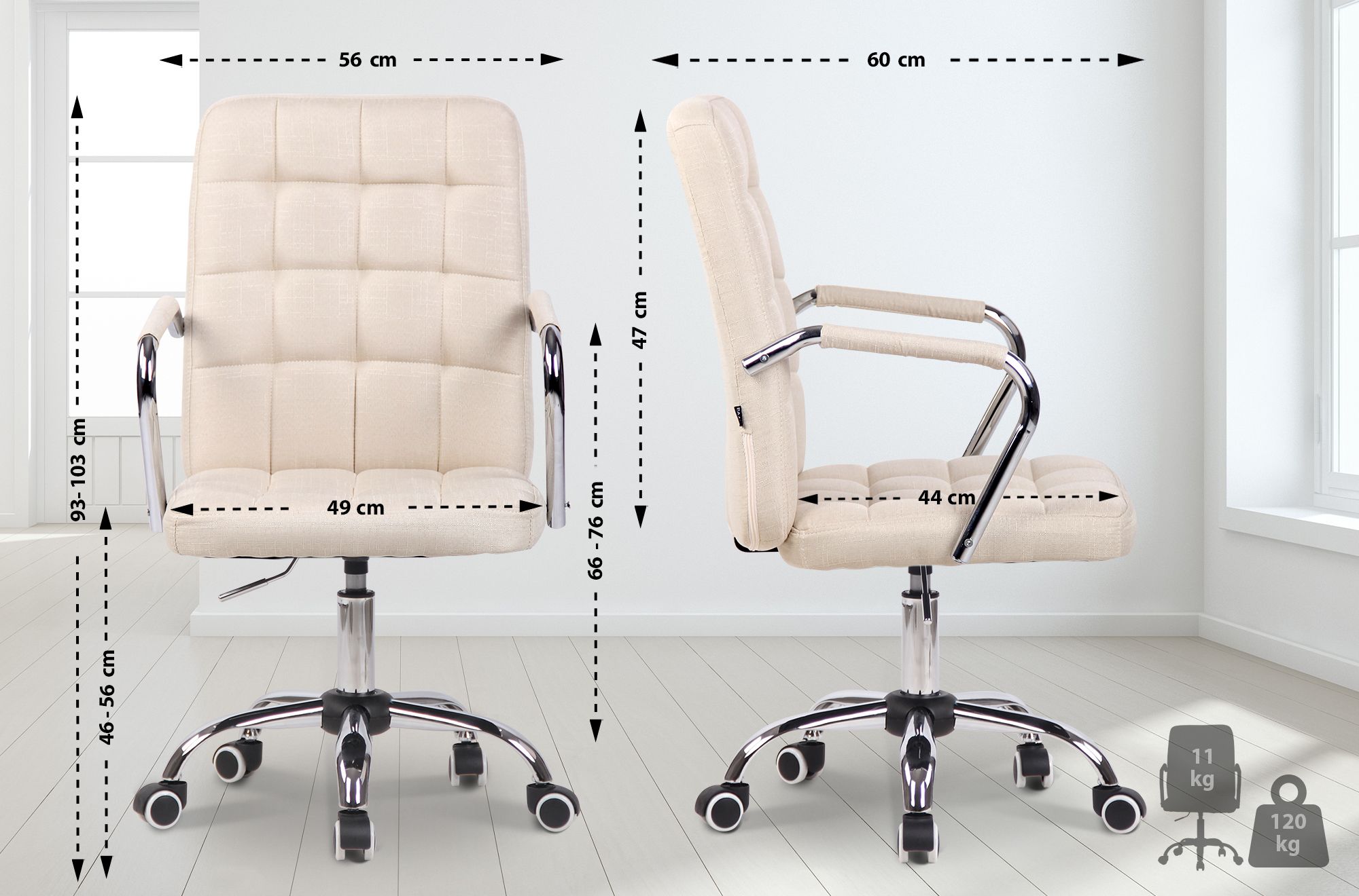 Fauteuil de bureau Terni