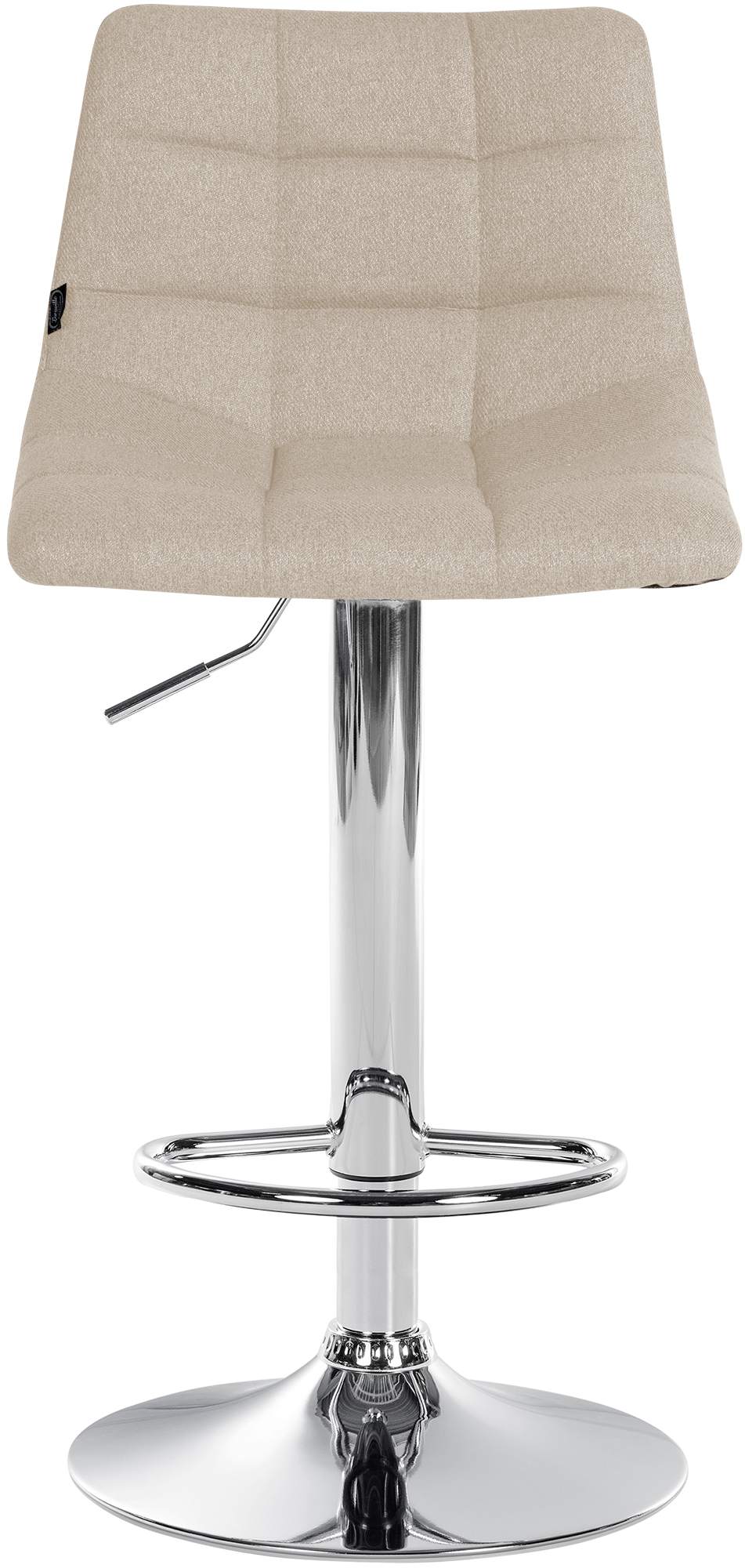 Lot de 2 tabourets de bar Jerry tissu