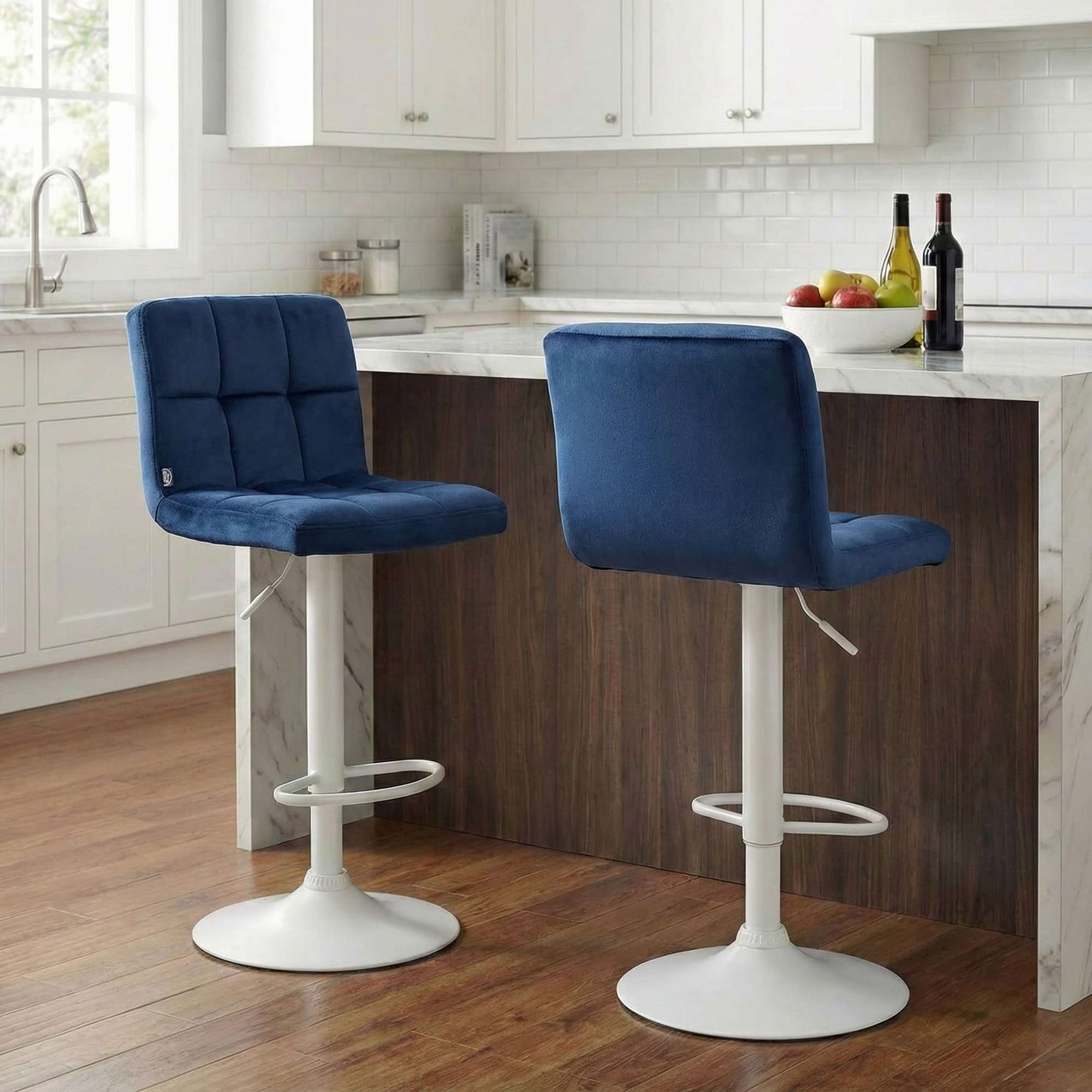 Tabouret de Bar Peru Velours