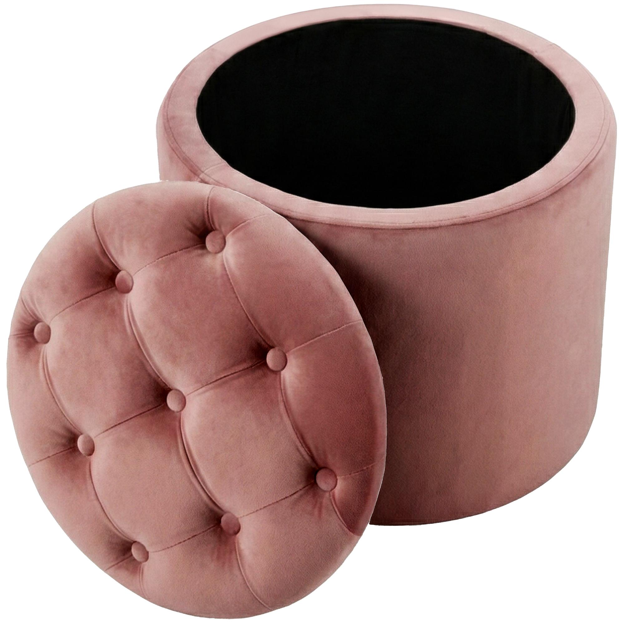Tabouret Pantin en velours