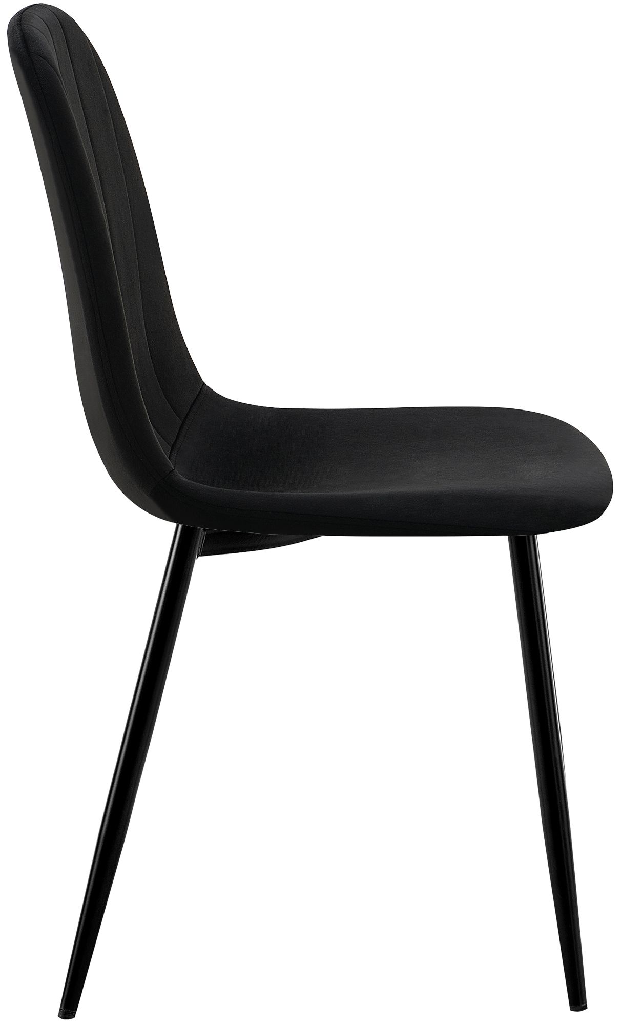 Lot de 4 chaises de salle a manger Baxter en velours