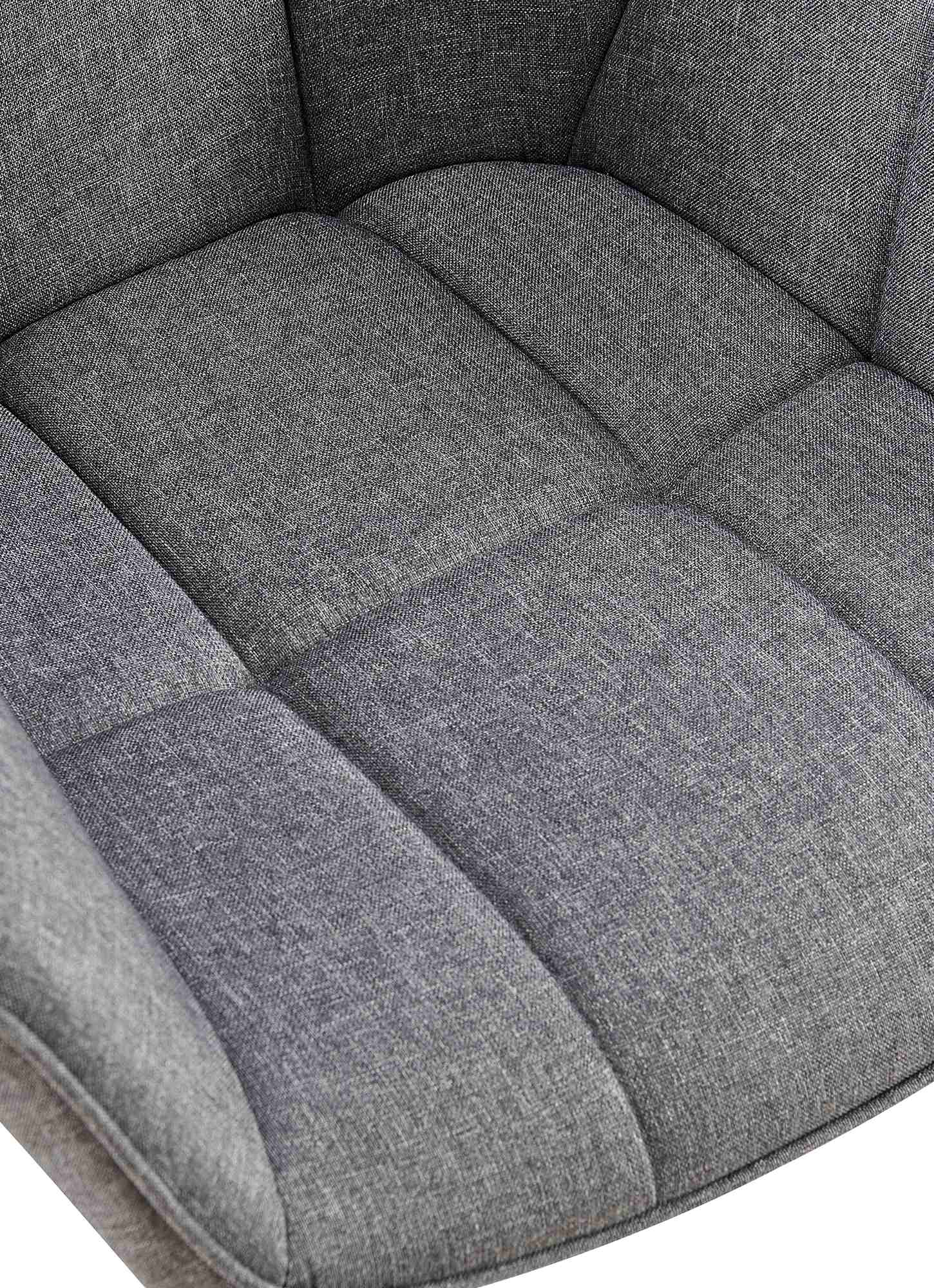 Chaise de salle à manger Roseville avec accoudoirs et pieds en métal