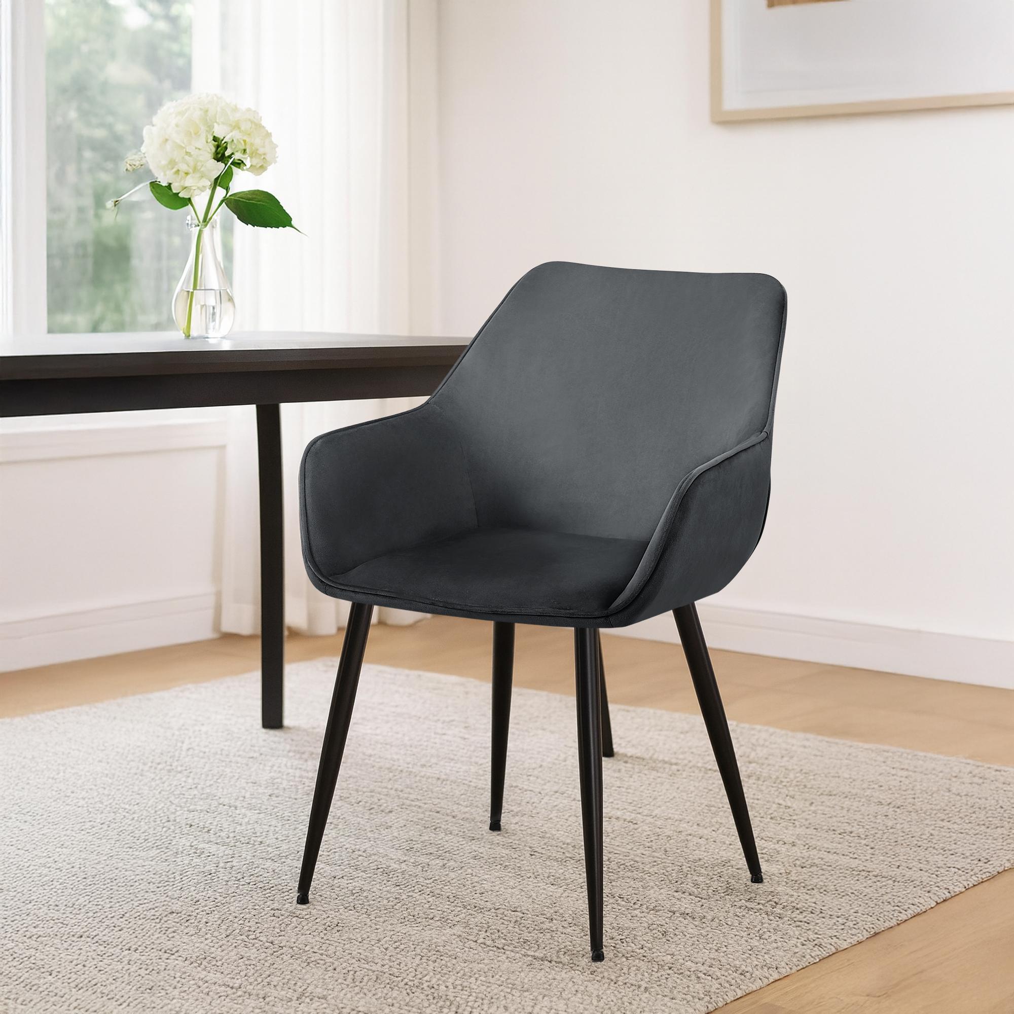 Lot de 2 chaises de salle à manger Luena